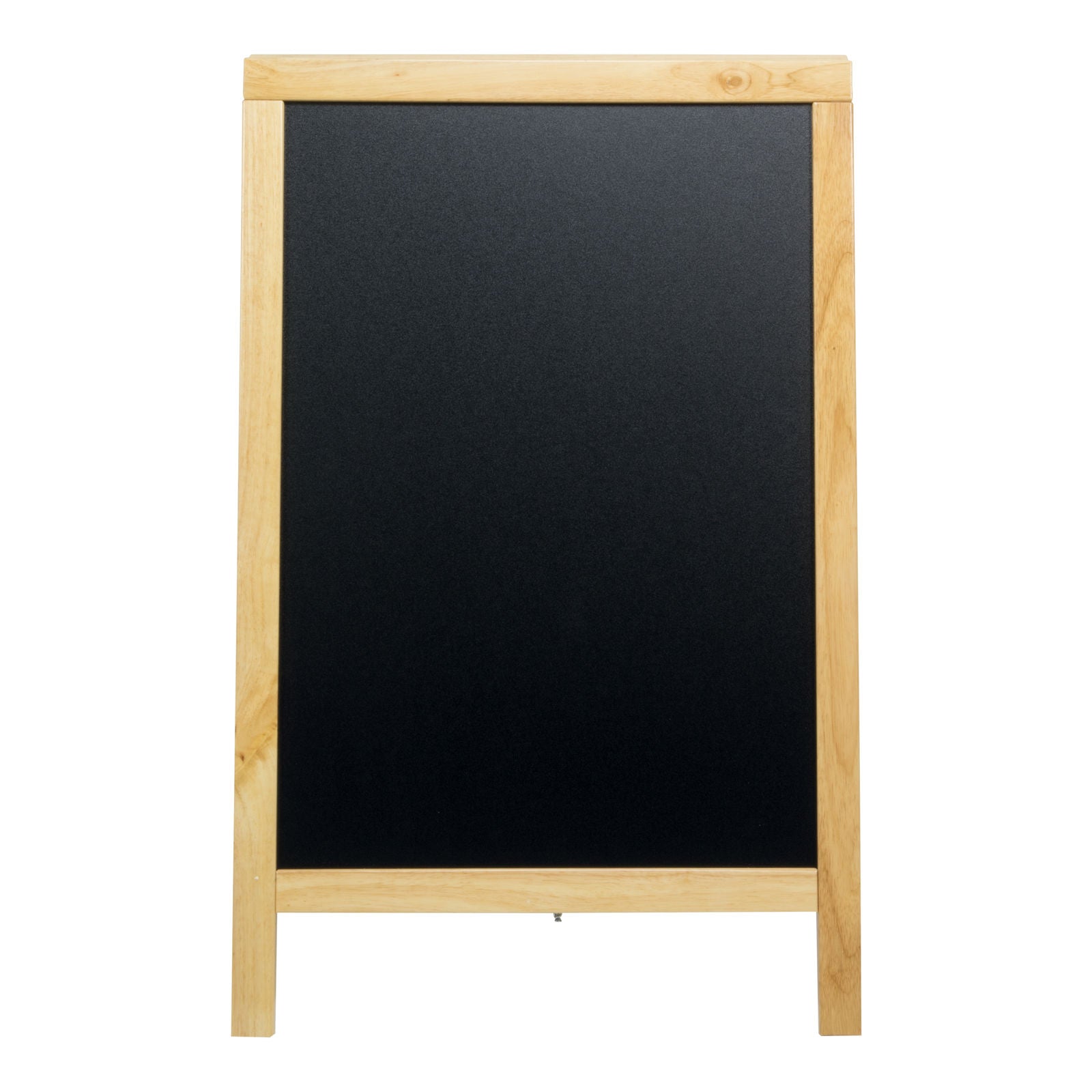 Securit® Holz Kundenstopper Deluxe, 85x55cm, Buche, Outdoor