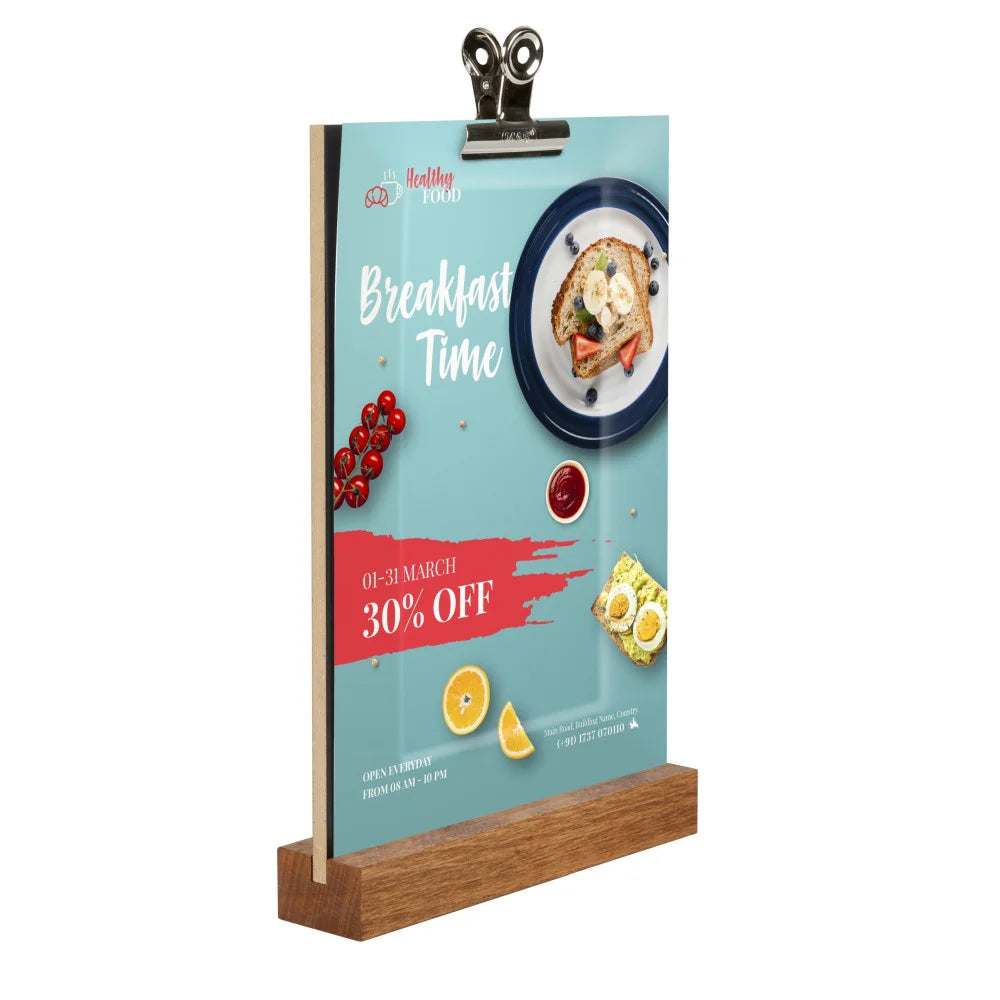 Tischkreidetafel "ClipBoard", 2er Set