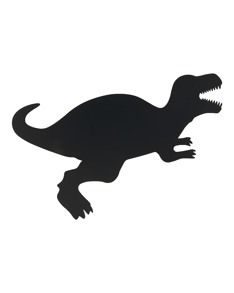 Dino Kreidetafel Silhouette Kindertafel zum malen