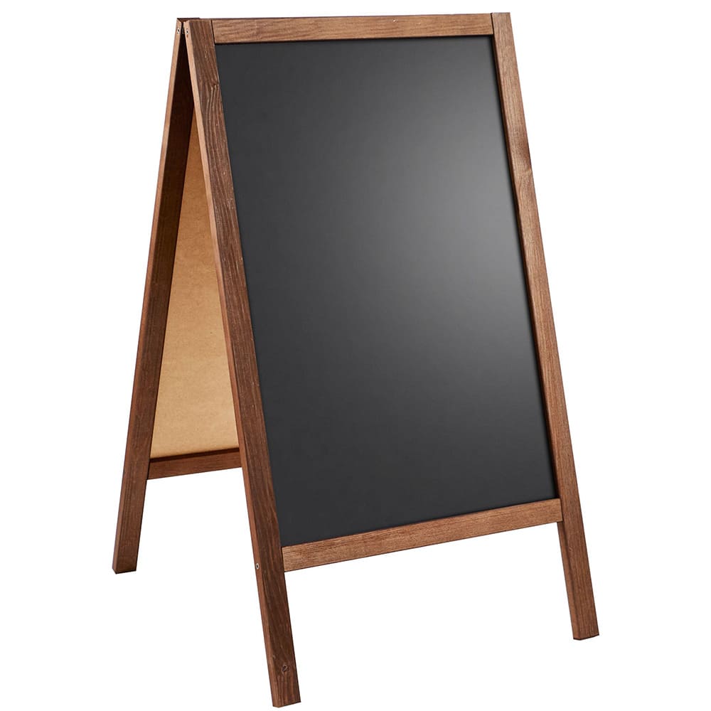 Holz Kundenstopper "ColorFrame" 90x51cm, Indoor