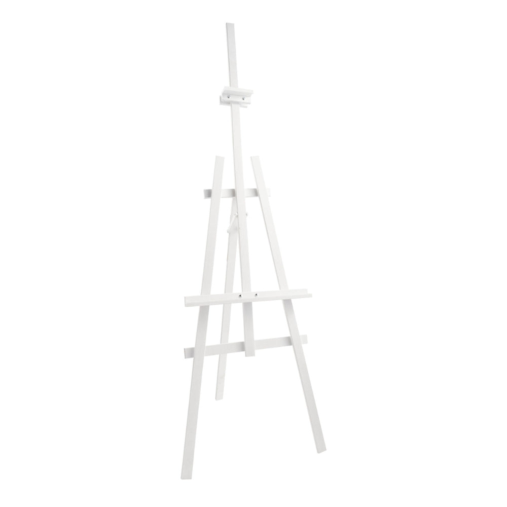 Holz Staffelei Classic, Weiss, 175cm