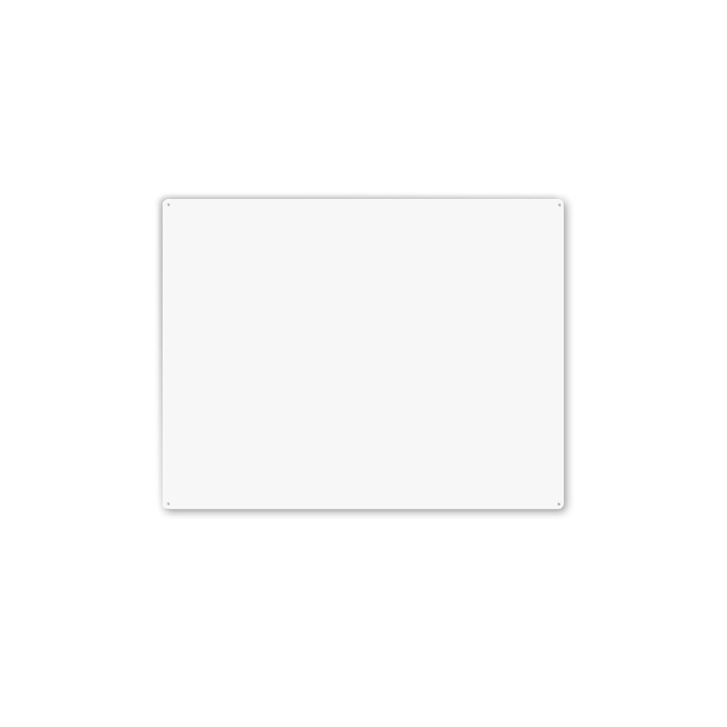 KalaMitica® Kreidetafel Magnetisch, Ohne Rahmen, 57x74cm, Weiss