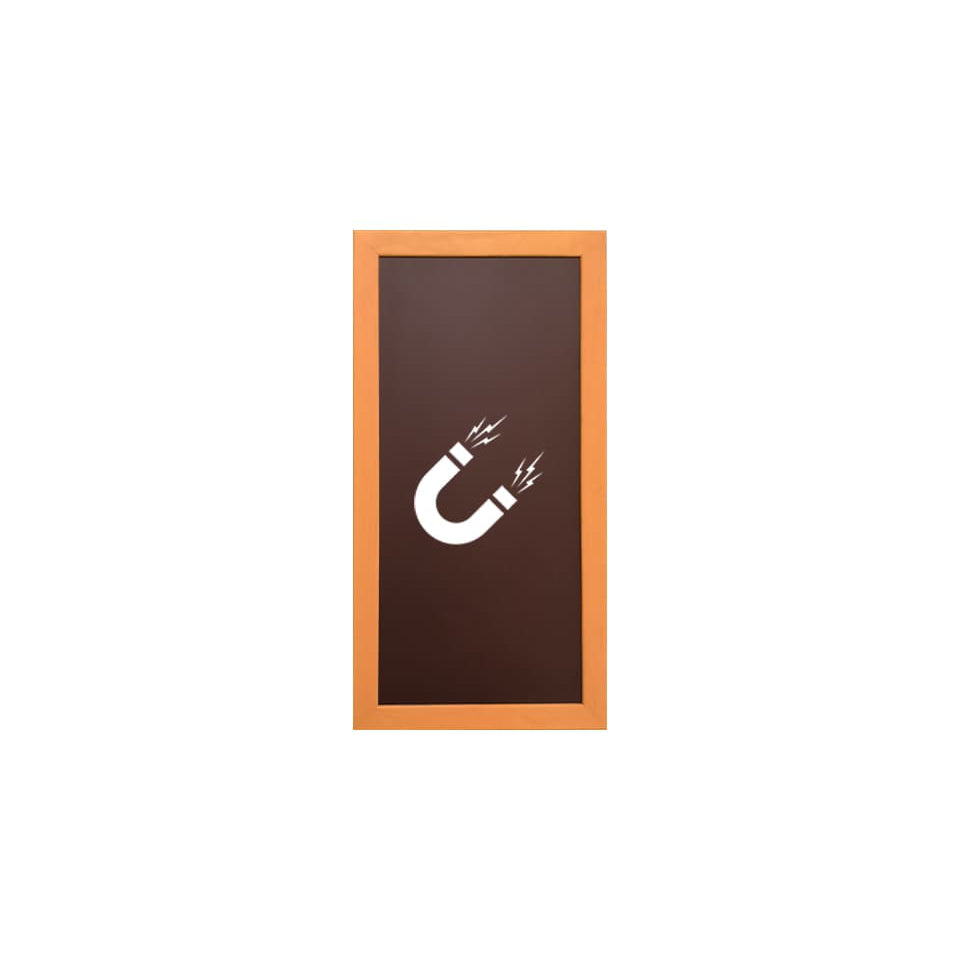 KalaMitica® Kreidetafel Magnetisch mit Holzrahmen, 27x55cm
