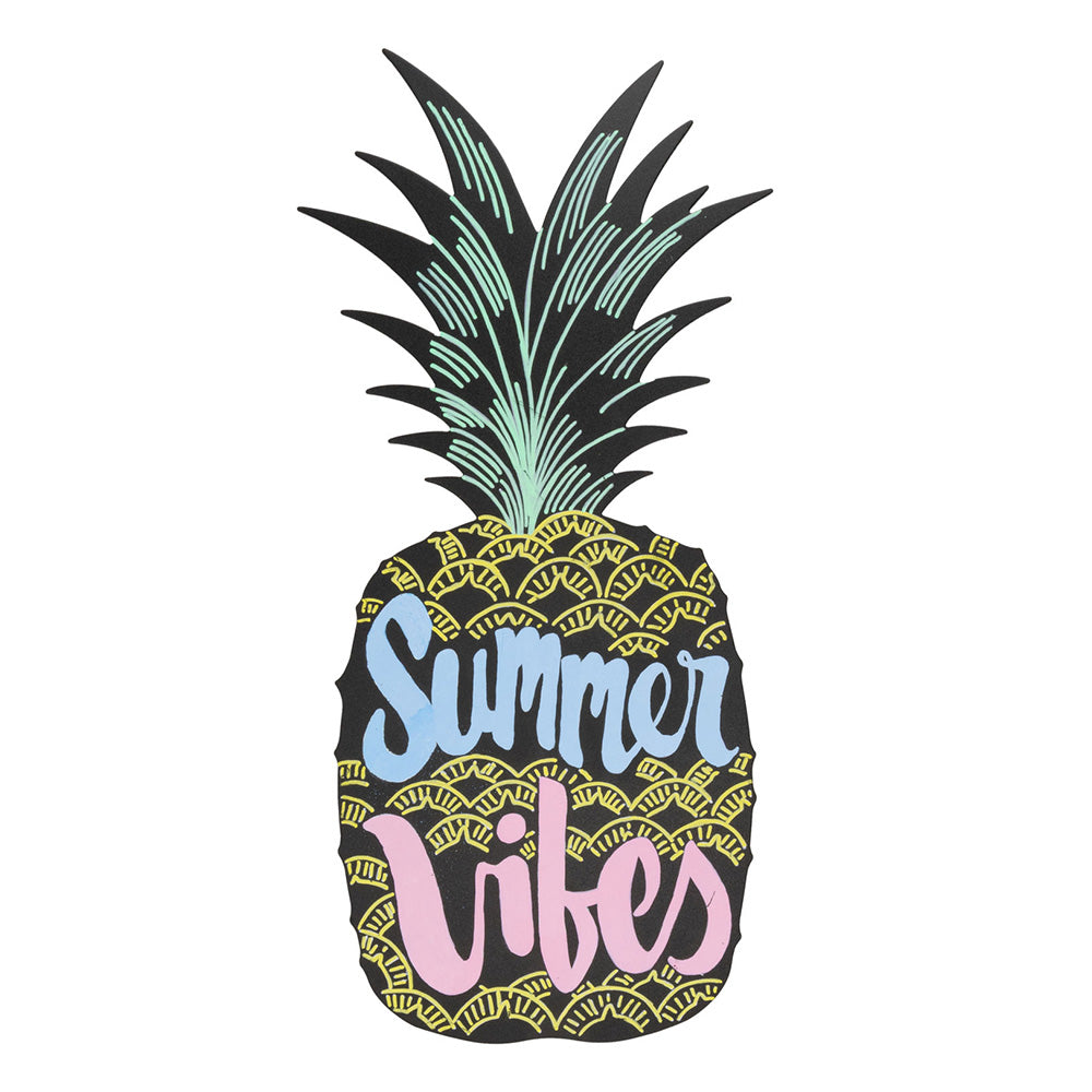 Securit® Wandkreidetafel Silhouette Ananas, 24x50cm