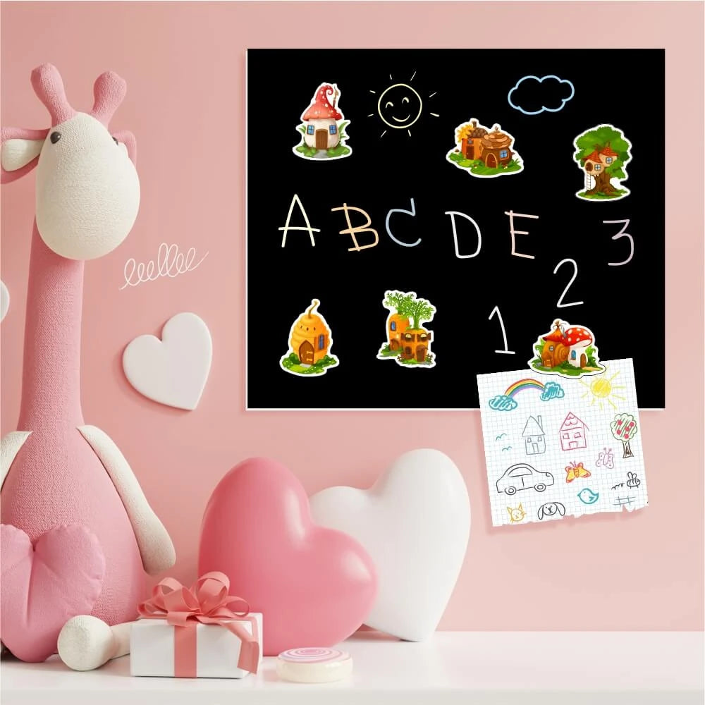 Magnetische Wandkreidetafel nach Mass – Indoor