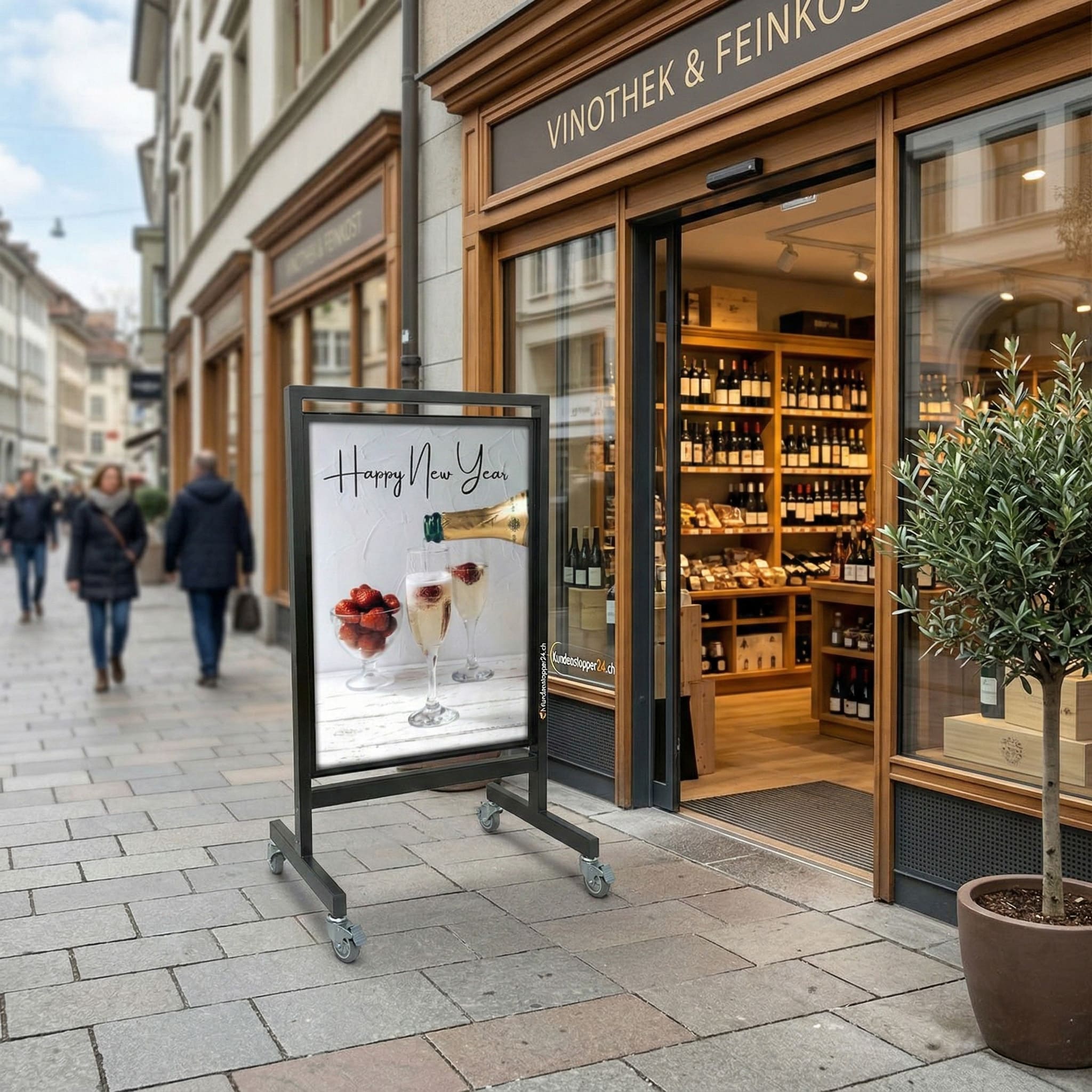 Kundenstopper "Arcade", DIN A1