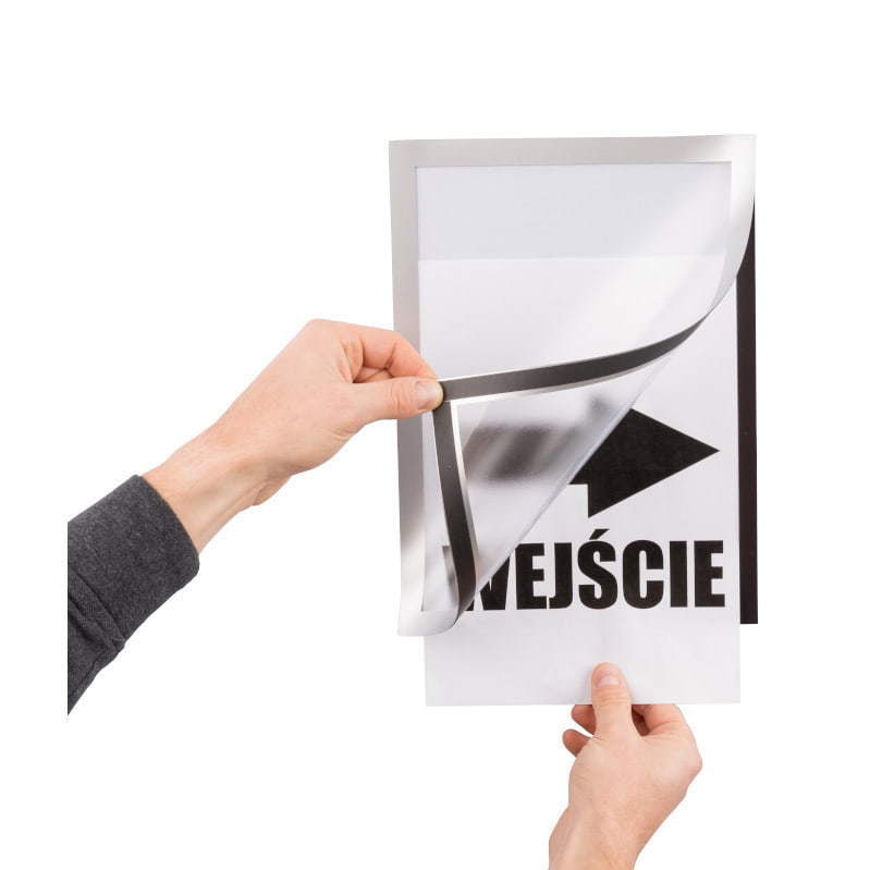 Magnetrahmen / Bilderrahmen selbstklebend A4 / A5 – Posterrahmen mit Magnetverschluss