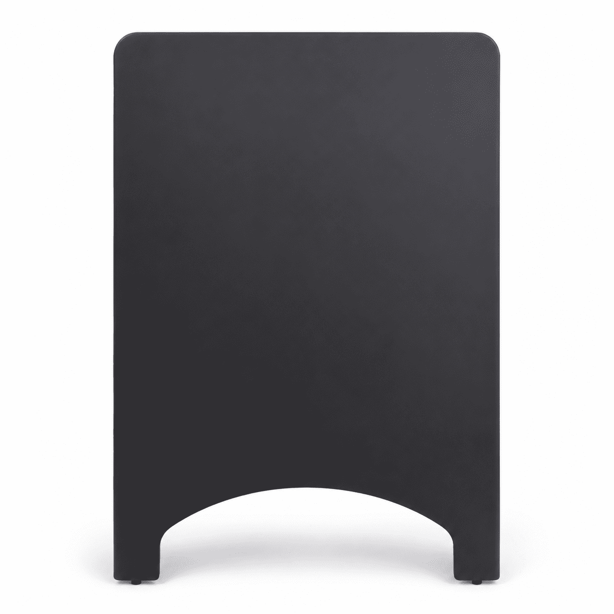 Magnetischer Holz-Kundenstopper 90x60 cm – Outdoor Schwarz