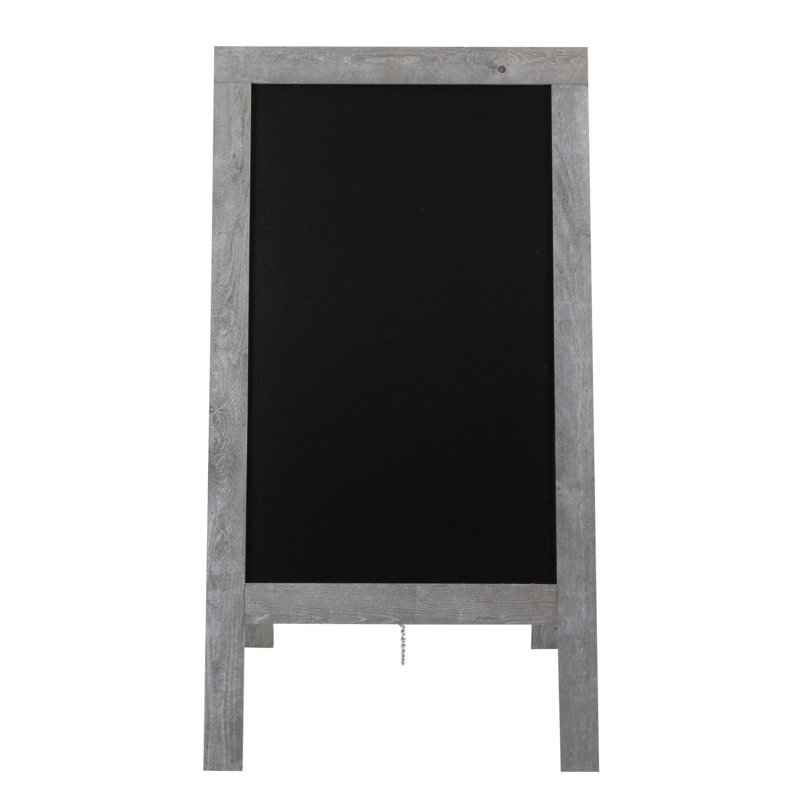 Securit® Holz Kundenstopper "Vintage", 135x75cm, Grau, Outdoor