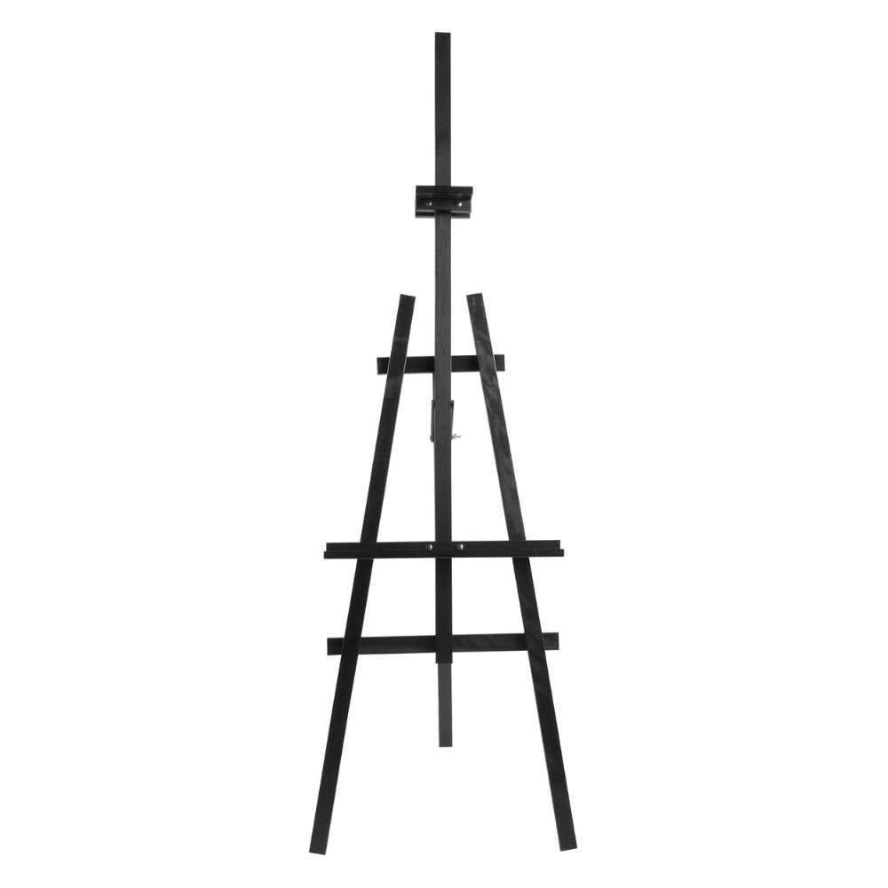 Holz Staffelei Classic, Schwarz, 175cm