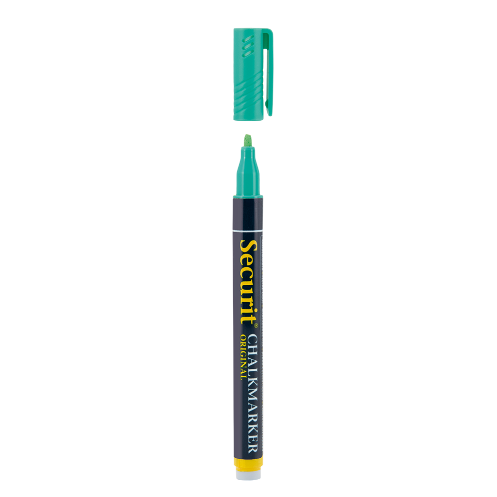 Securit® Kreidemarker, 1-2mm, Einzeln, Grün