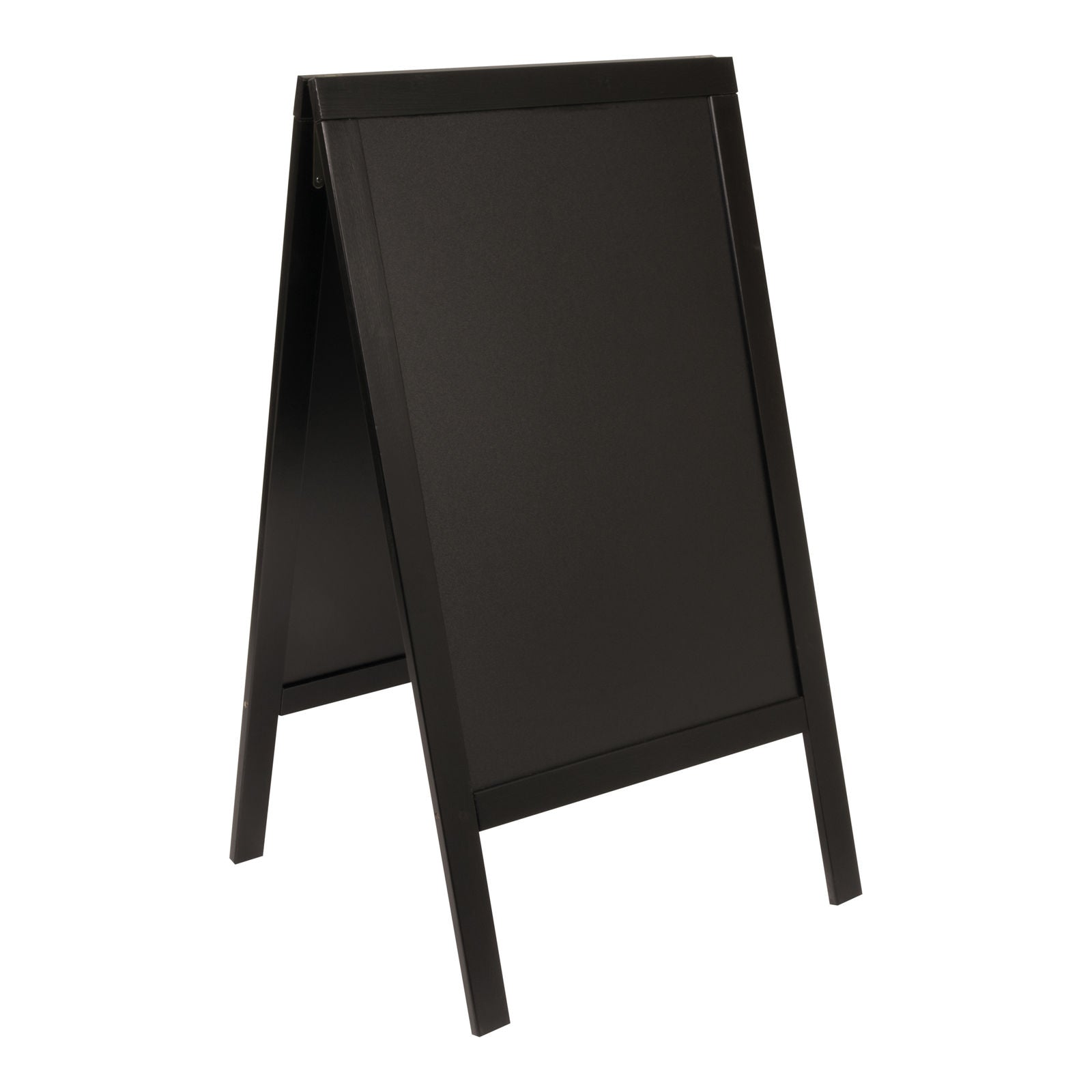 Securit® Holz Kundenstopper 125x69cm, Schwarz, Outdoor