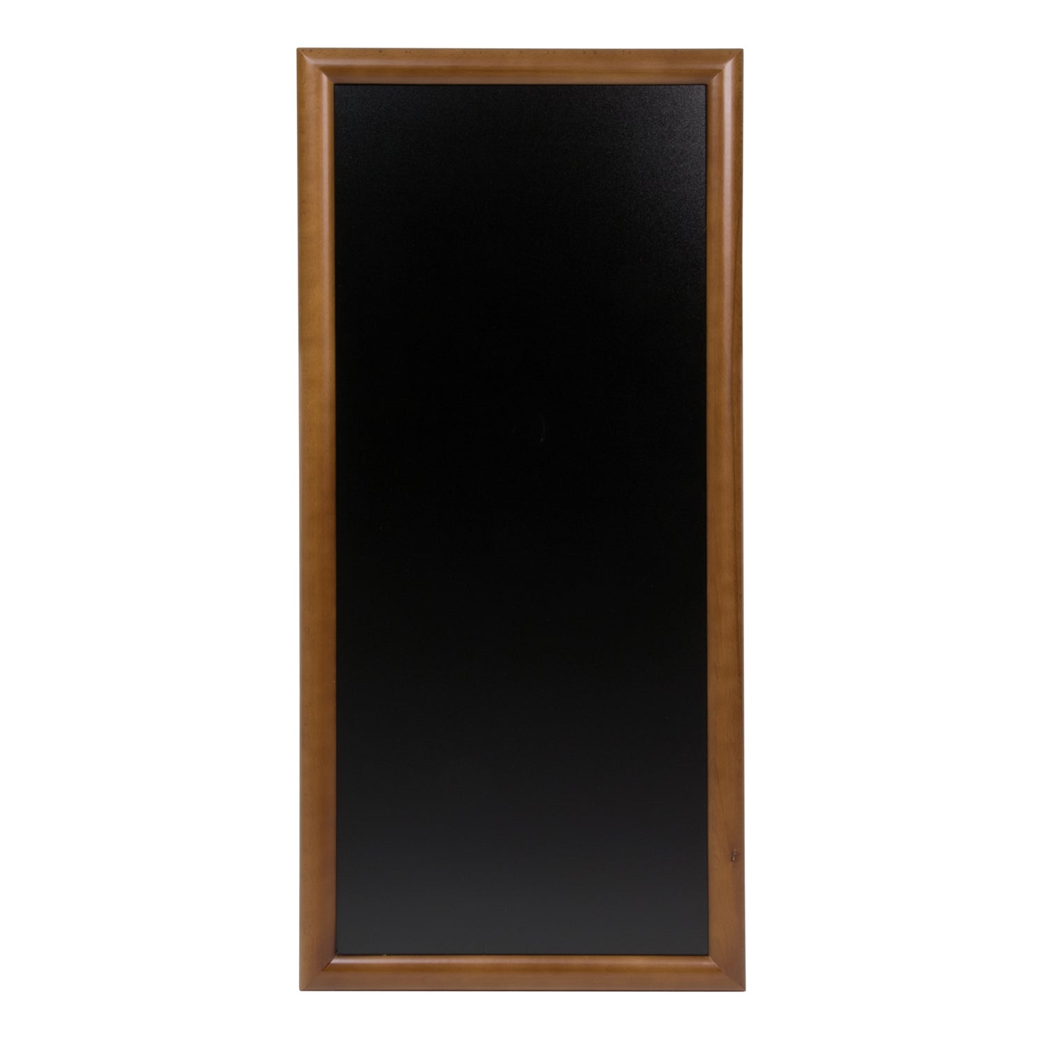 Securit® Wandkreidetafel "Long", Holzrahmen Dunkelbraun, 56x120cm, Outdoor