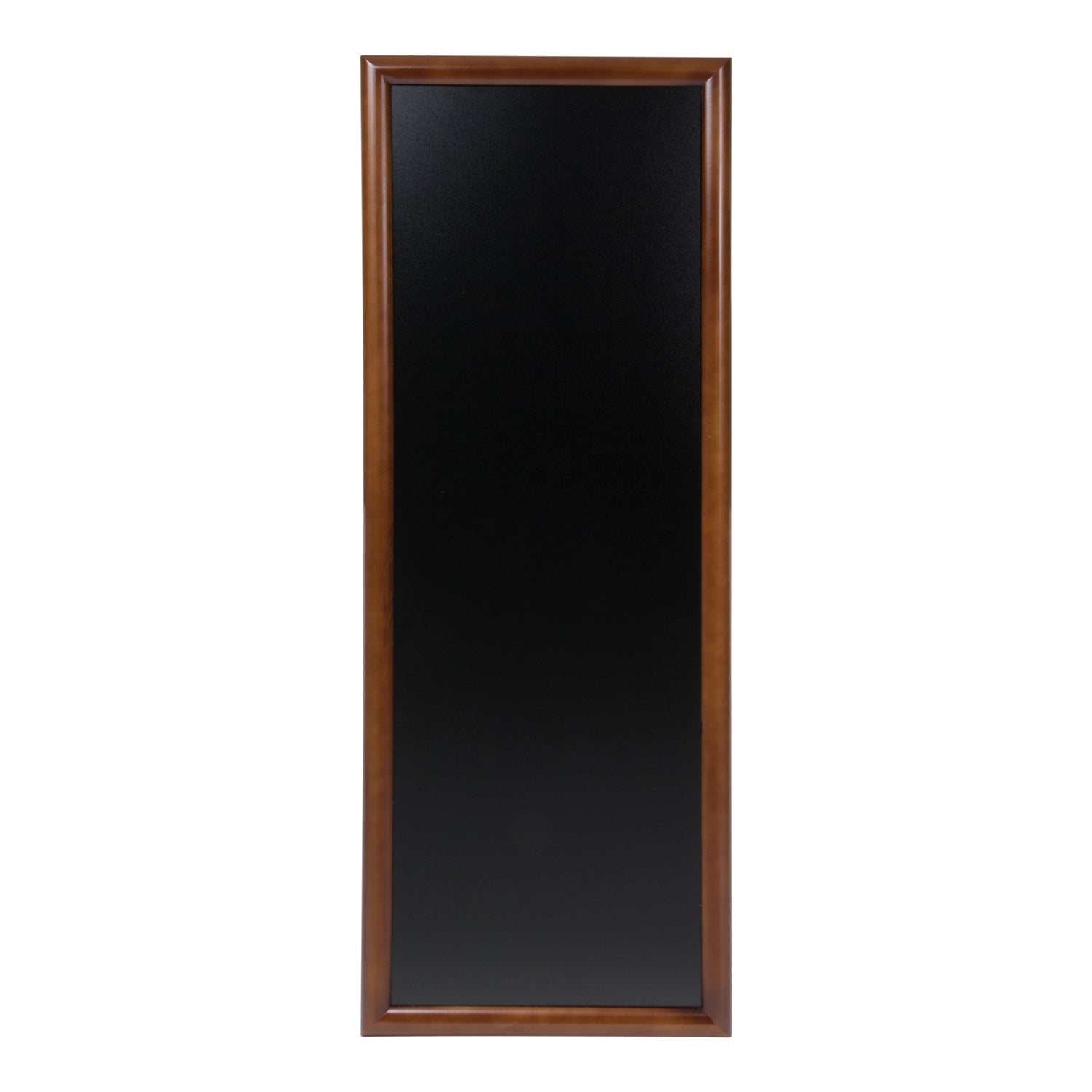 Securit® Wandkreidetafel "Long", Holzrahmen Dunkelbraun, 56x150cm, Outdoor