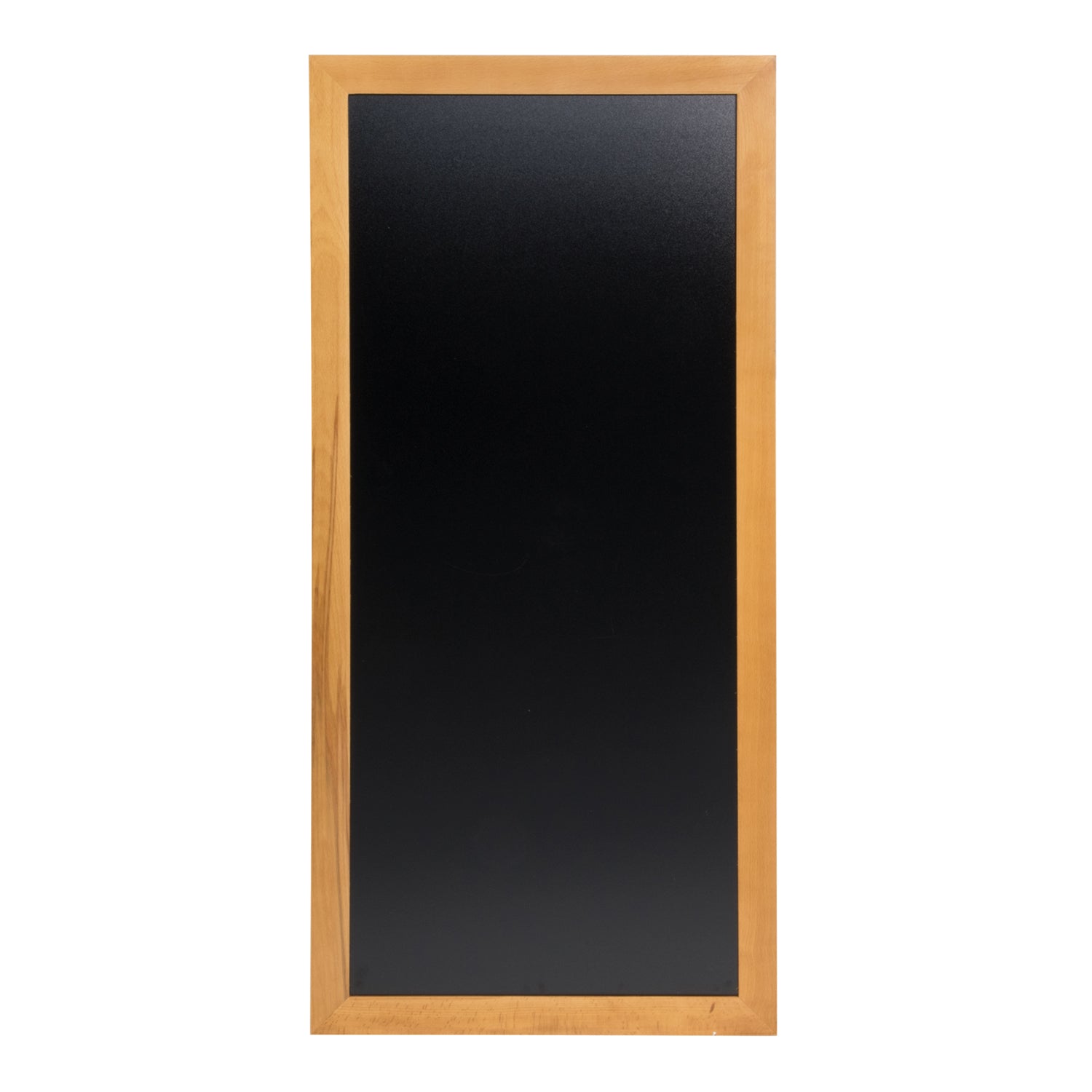 Securit® Wandkreidetafel "Long", Holzrahmen Hellbraun, 56x120cm, Outdoor
