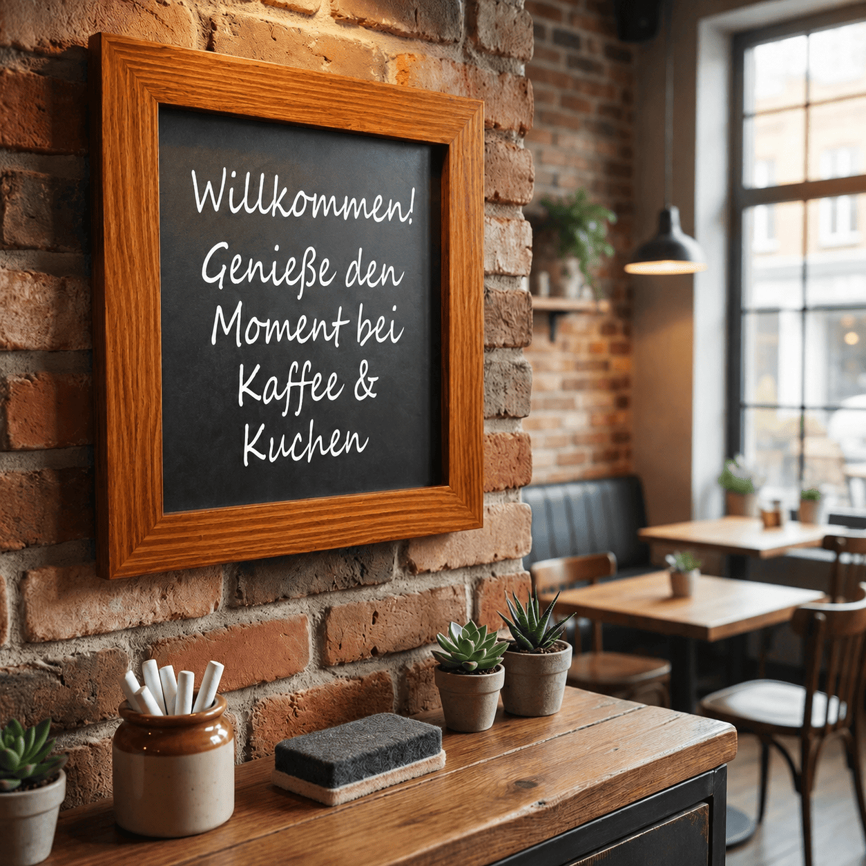 "InspiraBoard" Wandkreidetafel 40x40cm, Indoor