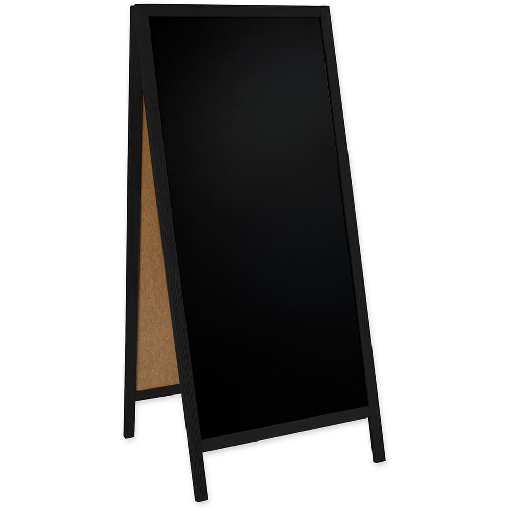 XXL Holz Kundenstopper "ColorFrame" 160x72cm