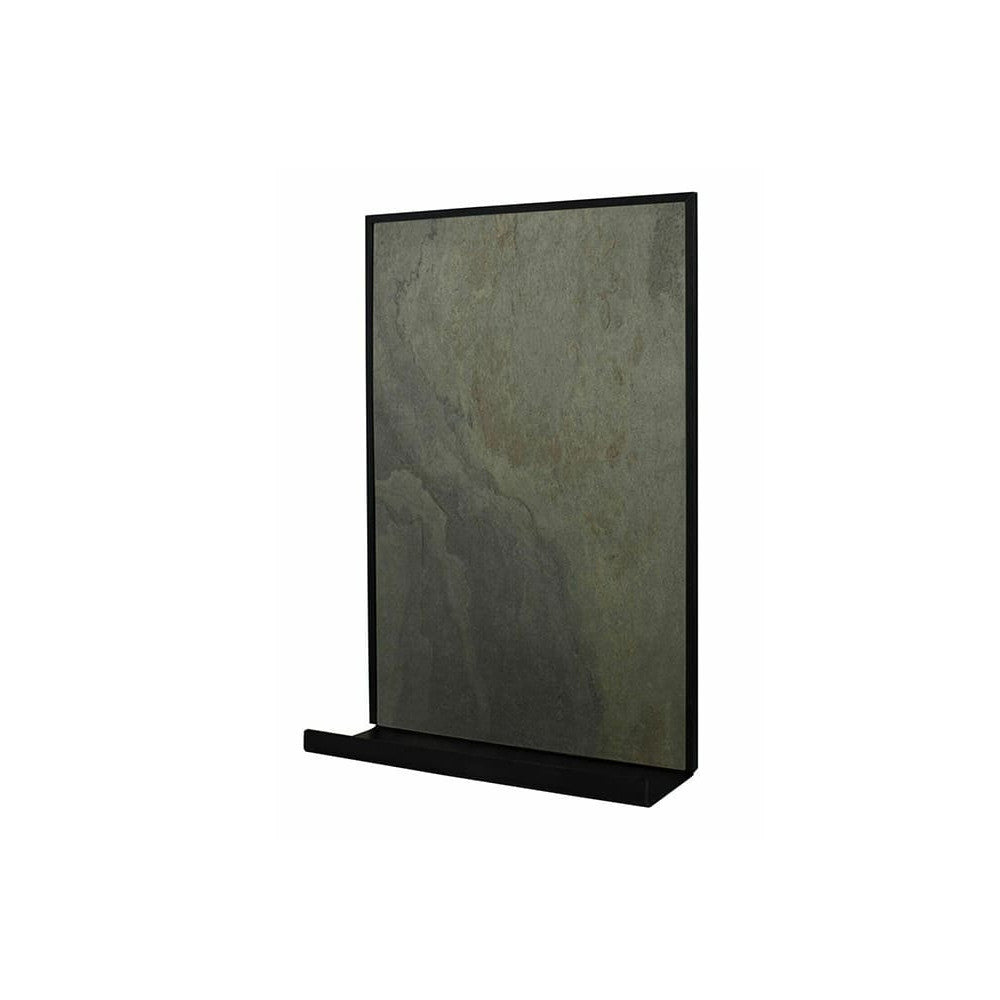 Wandtafel Küche aus Schiefer magnetisch mit Gewürzdosen und Magnetische Hacken für Küchenutensilien