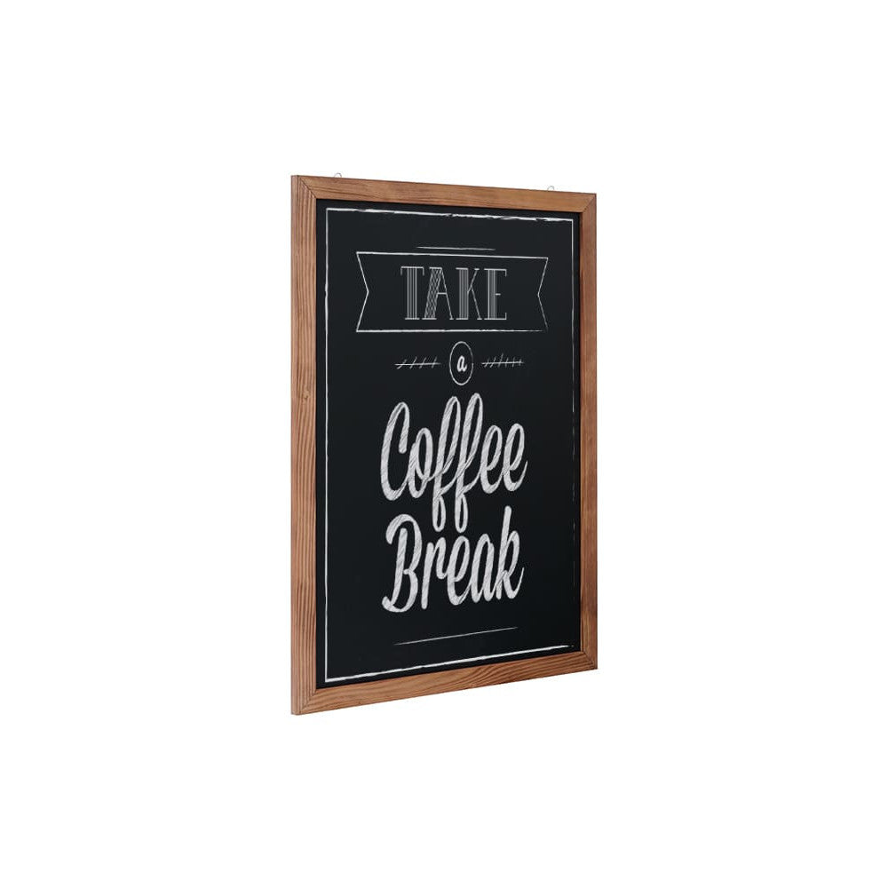 Kreidetafel mit Holzrahmen magnetisch DIN A1