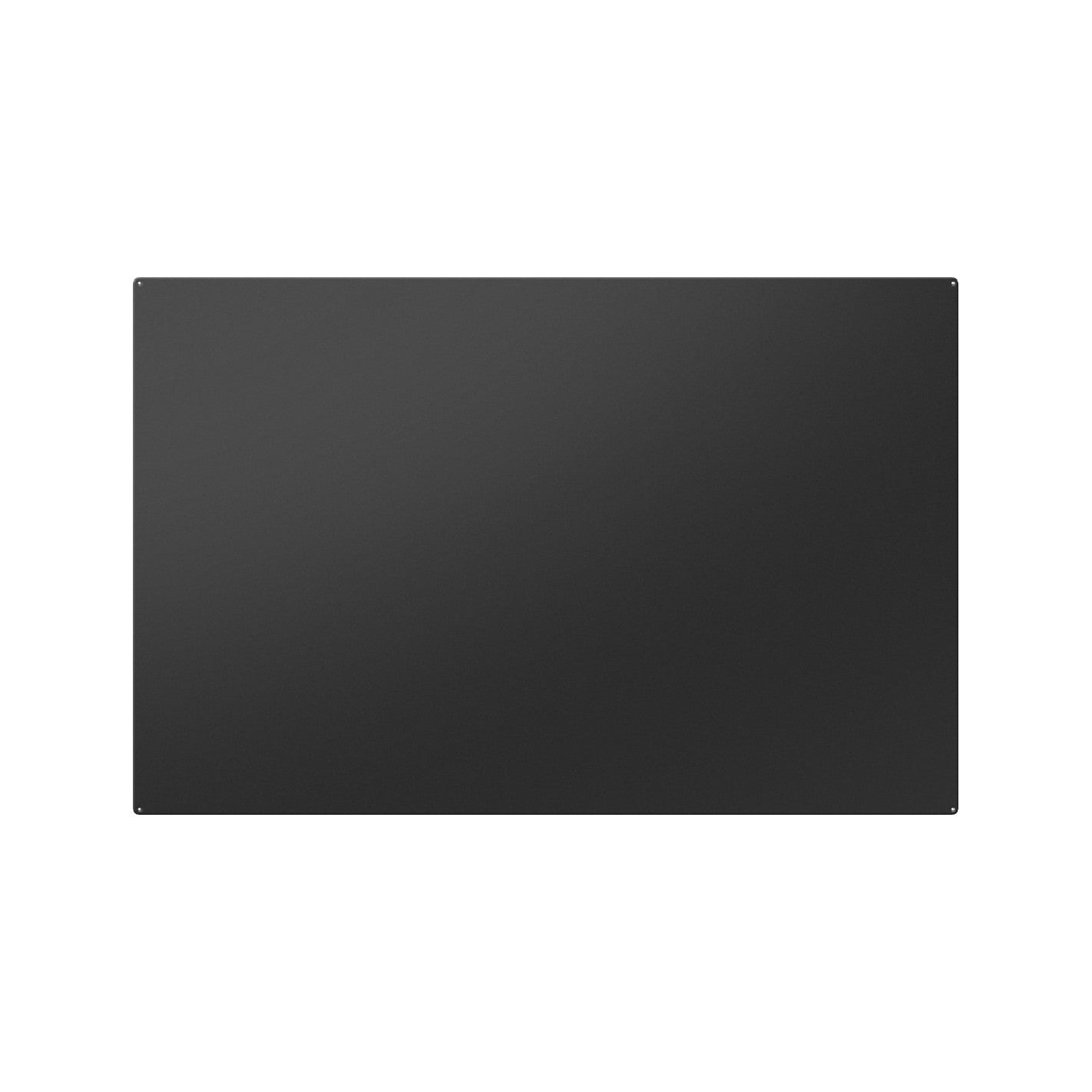 KalaMitica® Kreidetafel Magnetisch, Ohne Rahmen, 74x114cm, Schwarz/Anthrazit