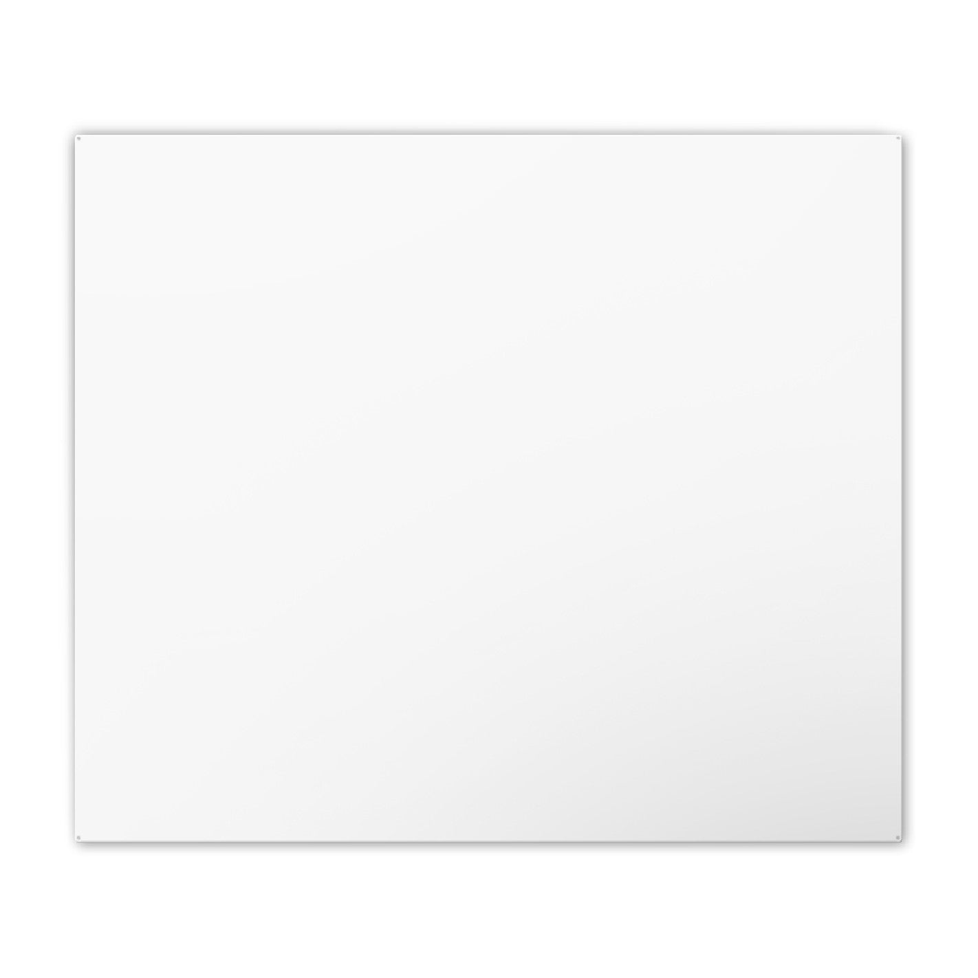 KalaMitica® Kreidetafel Magnetisch, Ohne Rahmen, 100x145cm, Weiss