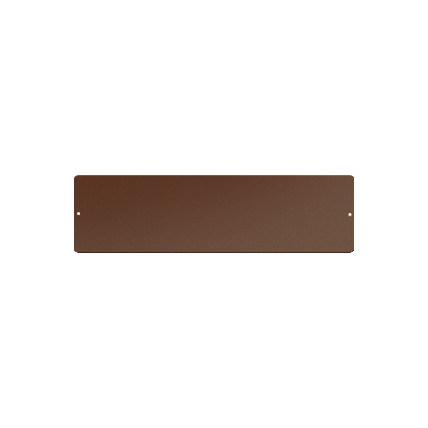 KalaMitica® Kreidetafel Magnetisch, Ohne Rahmen, 14x50cm, Rostfarbe