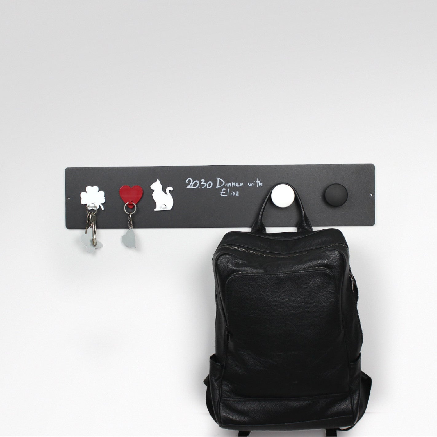 KalaMitica® Magnetische Kreidetafel ohne Rahmen, 70x14cm