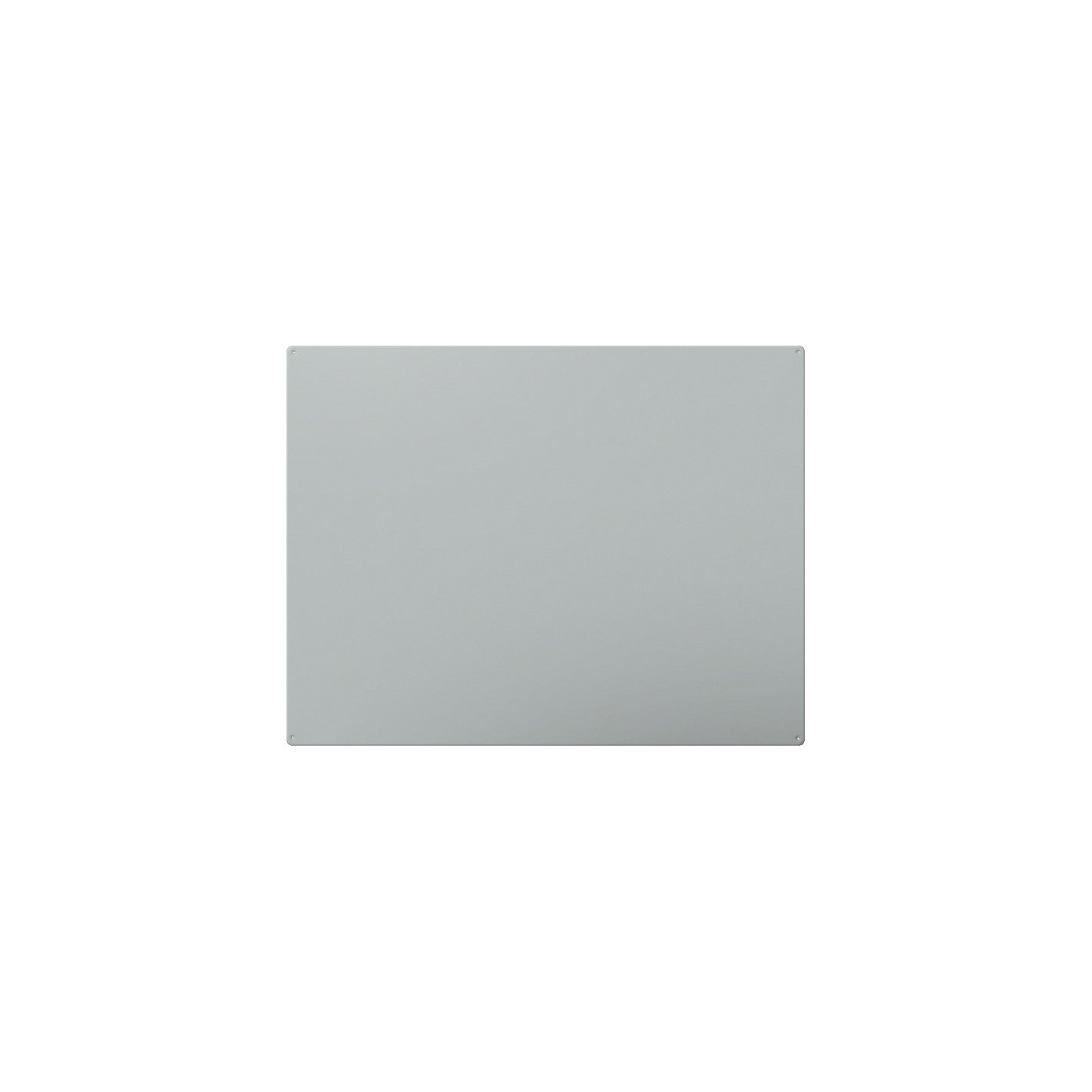 KalaMitica® Kreidetafel Magnetisch, Ohne Rahmen, 38x56cm, Silber