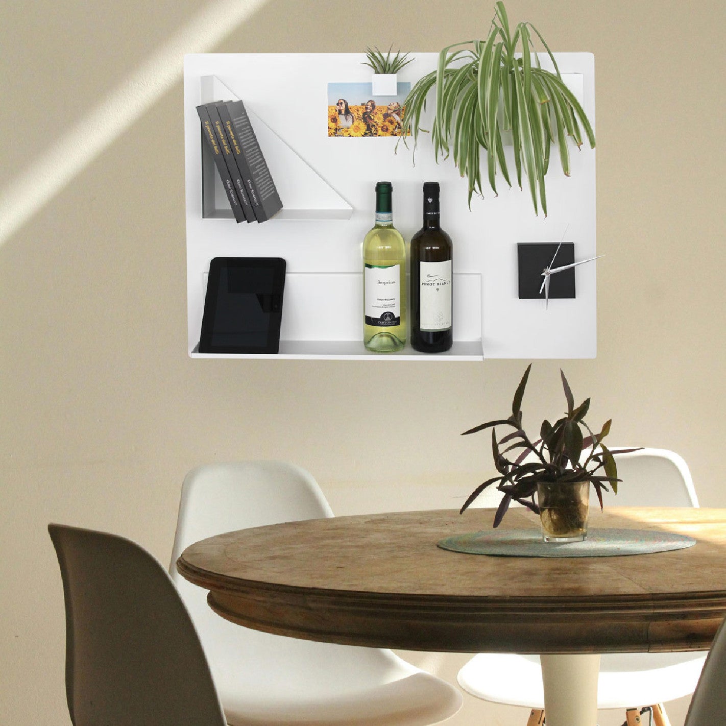 KalaMitica® Kreidetafel Magnetisch, Ohne Rahmen, 57x74cm, Weiss