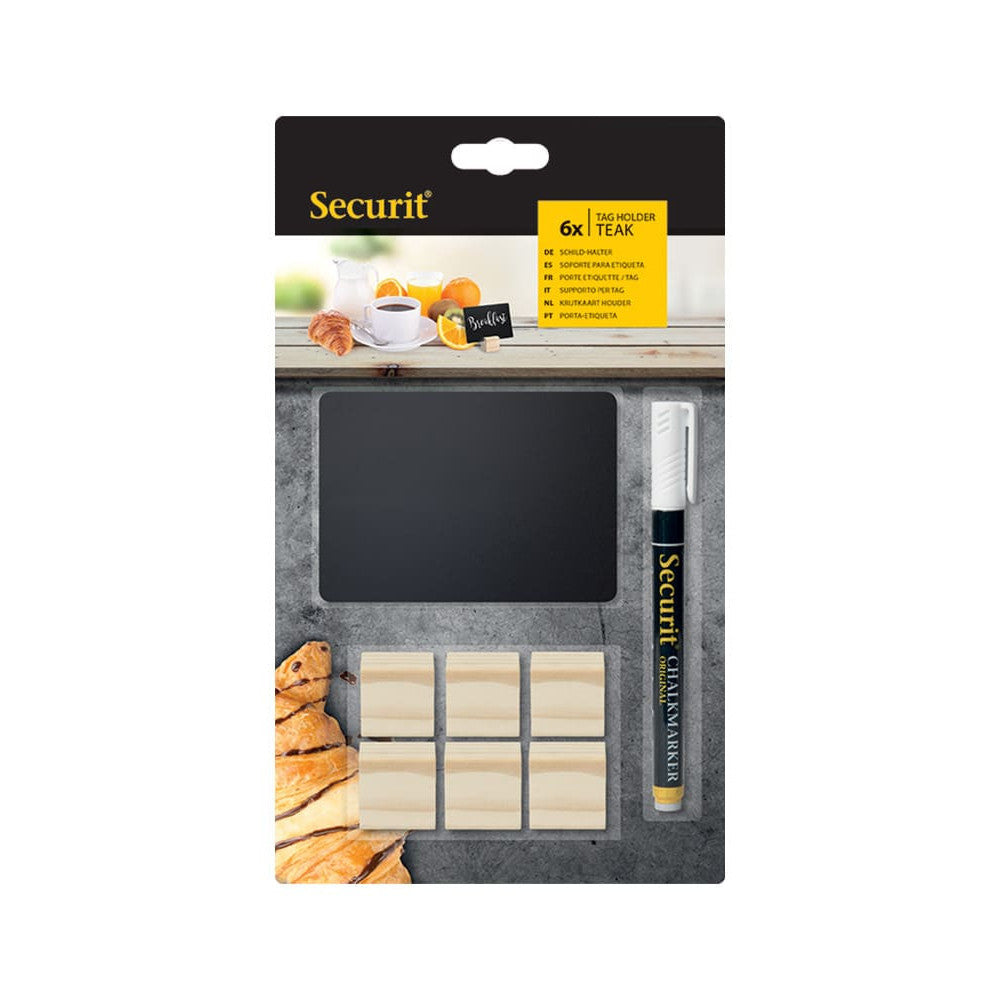 Securit® Holz-Aufsteller für TAGs
