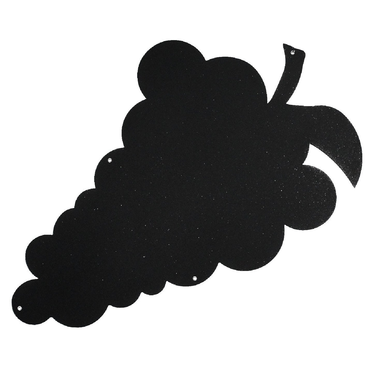 KalaMitica® Magnetische Kreidetafel "Traube", 56x37cm, Schwarz/Anthrazit
