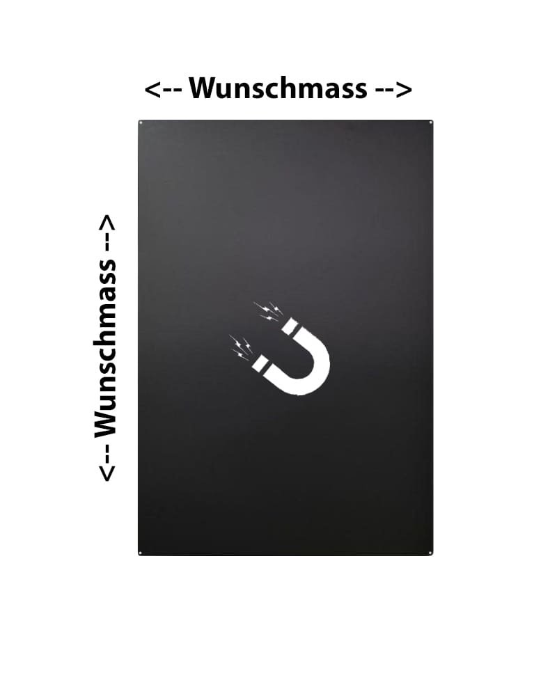 Magnetische Kreidetafeln nach Mass