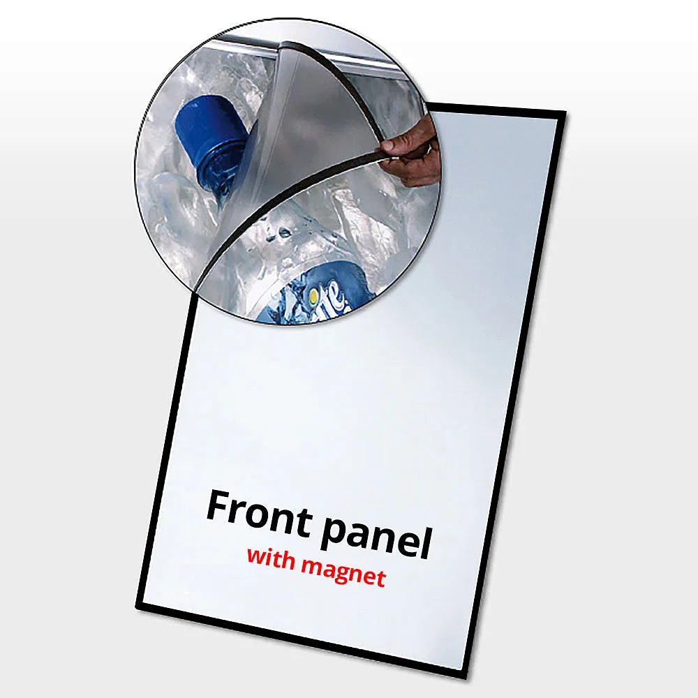 Antireflex UV-Schutzfolie mit Magnetband farbig