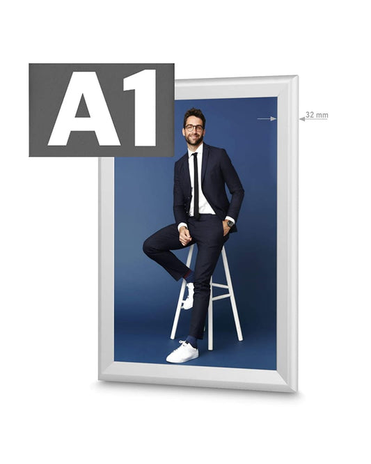 DIN A1 Klapprahmen Alu günstig online kaufen