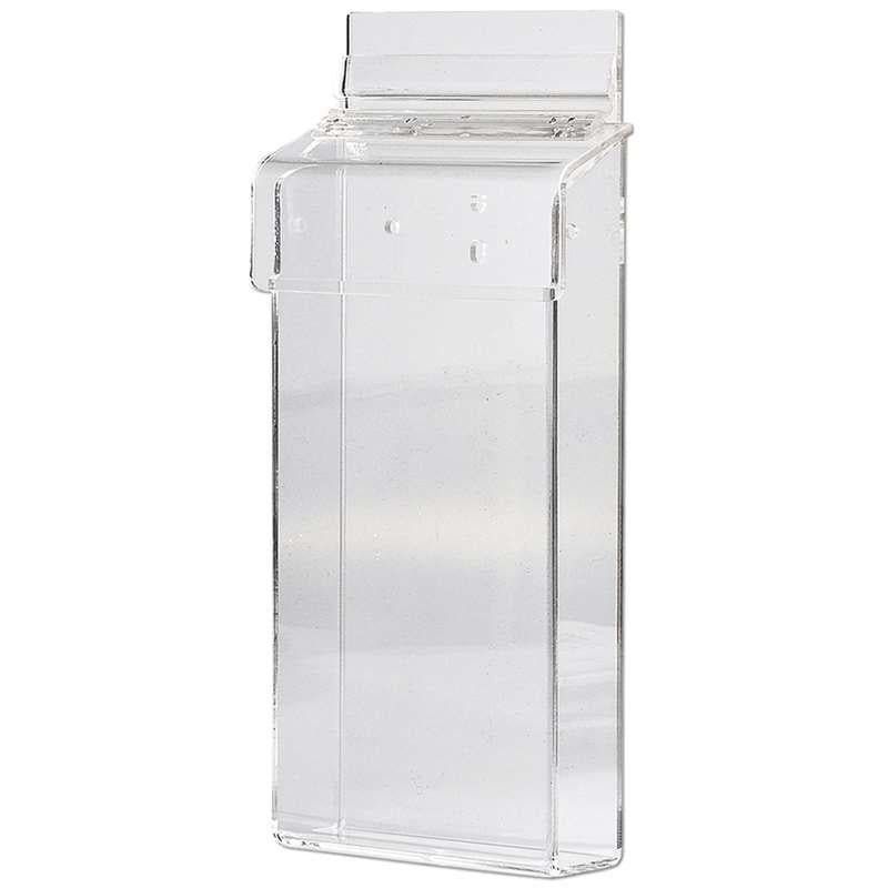 Acryl Prospektbox für Kundenstopper, Wandprospektbox