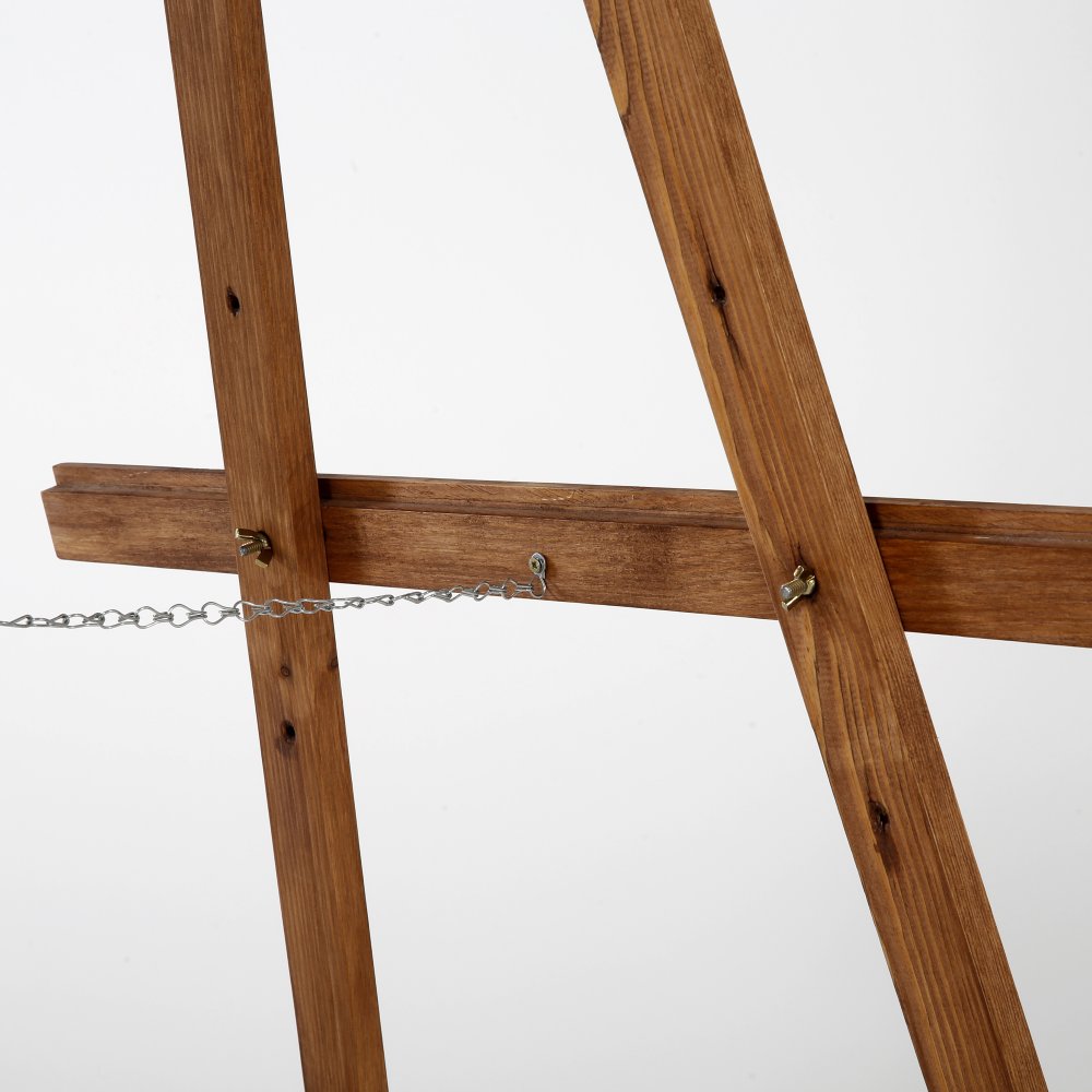 Holz Staffelei Basic, Dunkel, 160cm
