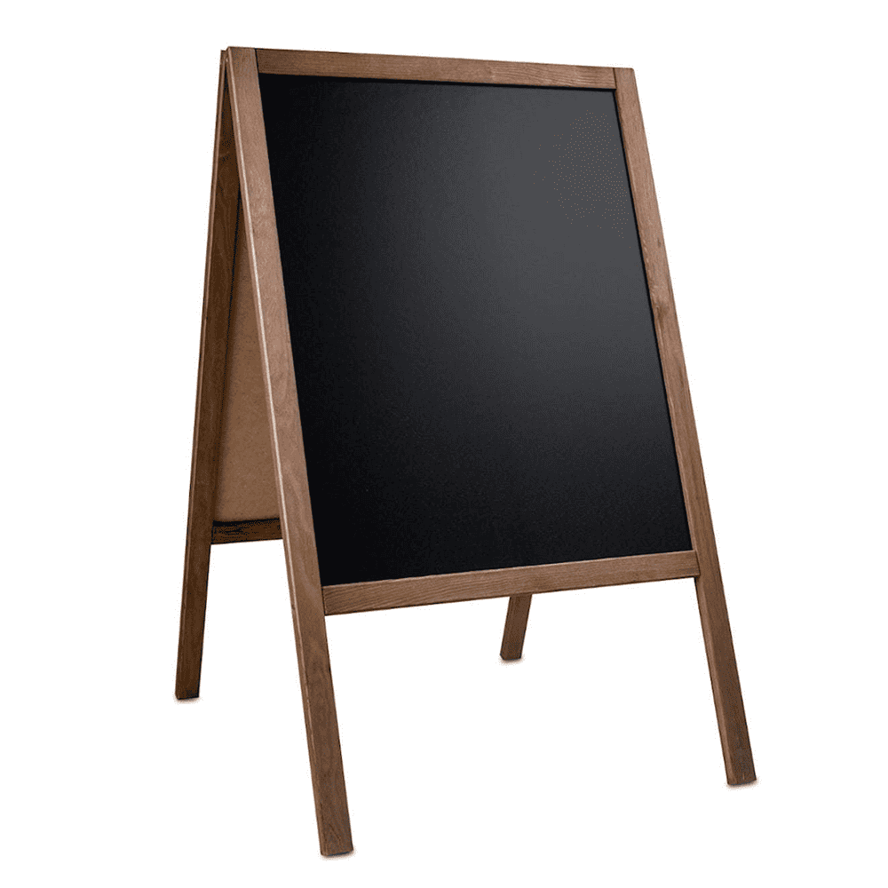 Holz Kundenstopper "ColorFrame" 100x60cm, Indoor