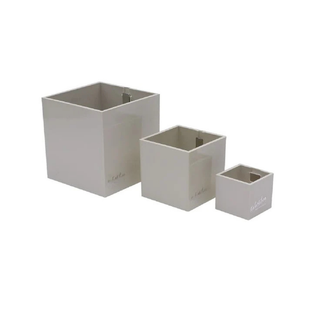 KalaMitica® Magnetische Würfelbehälter Neodym, Ø 3,5-6-9, Elfenbein, 3 Stk.