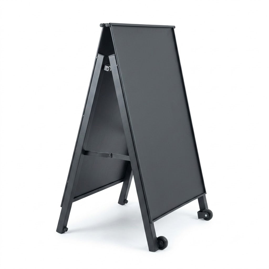 Kundenstopper PRO Slide – Extra Stabil & Mobil