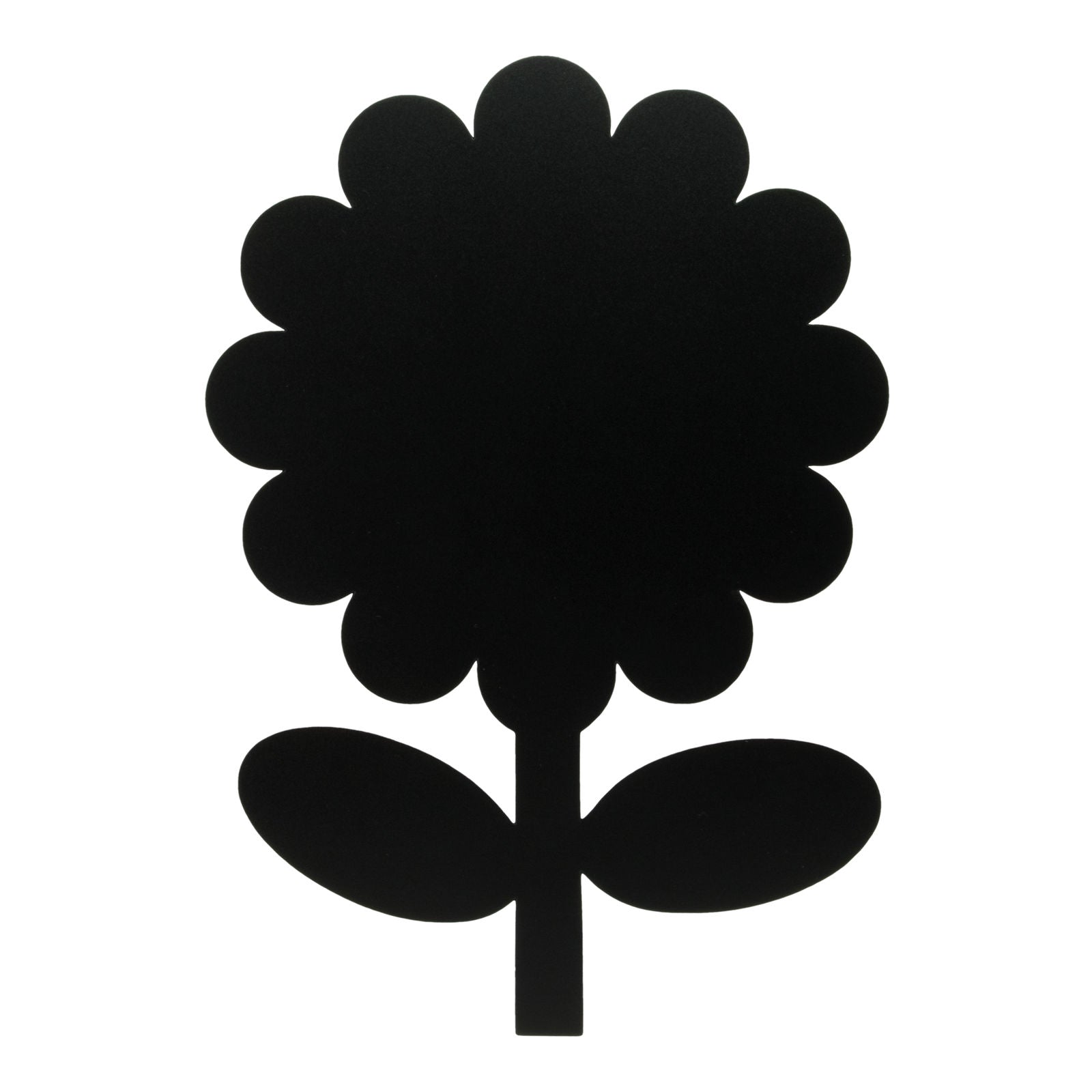 Securit® Wandkreidetafel Silhouette Blume, 28x43cm