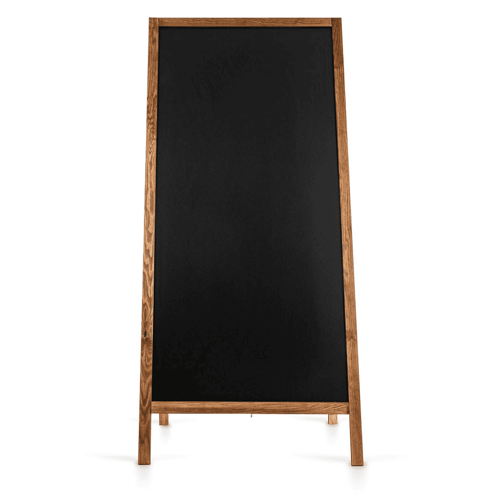 XXL Holz Kundenstopper "ColorFrame" 160x72cm