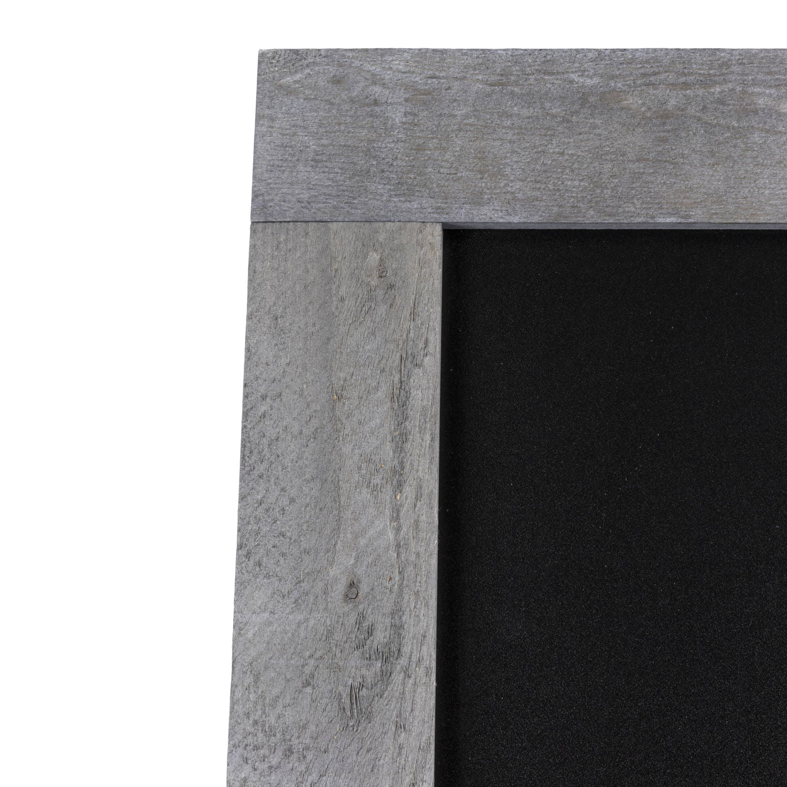 Securit® Holz Kundenstopper "Vintage", 85x55cm, Grau, Outdoor
