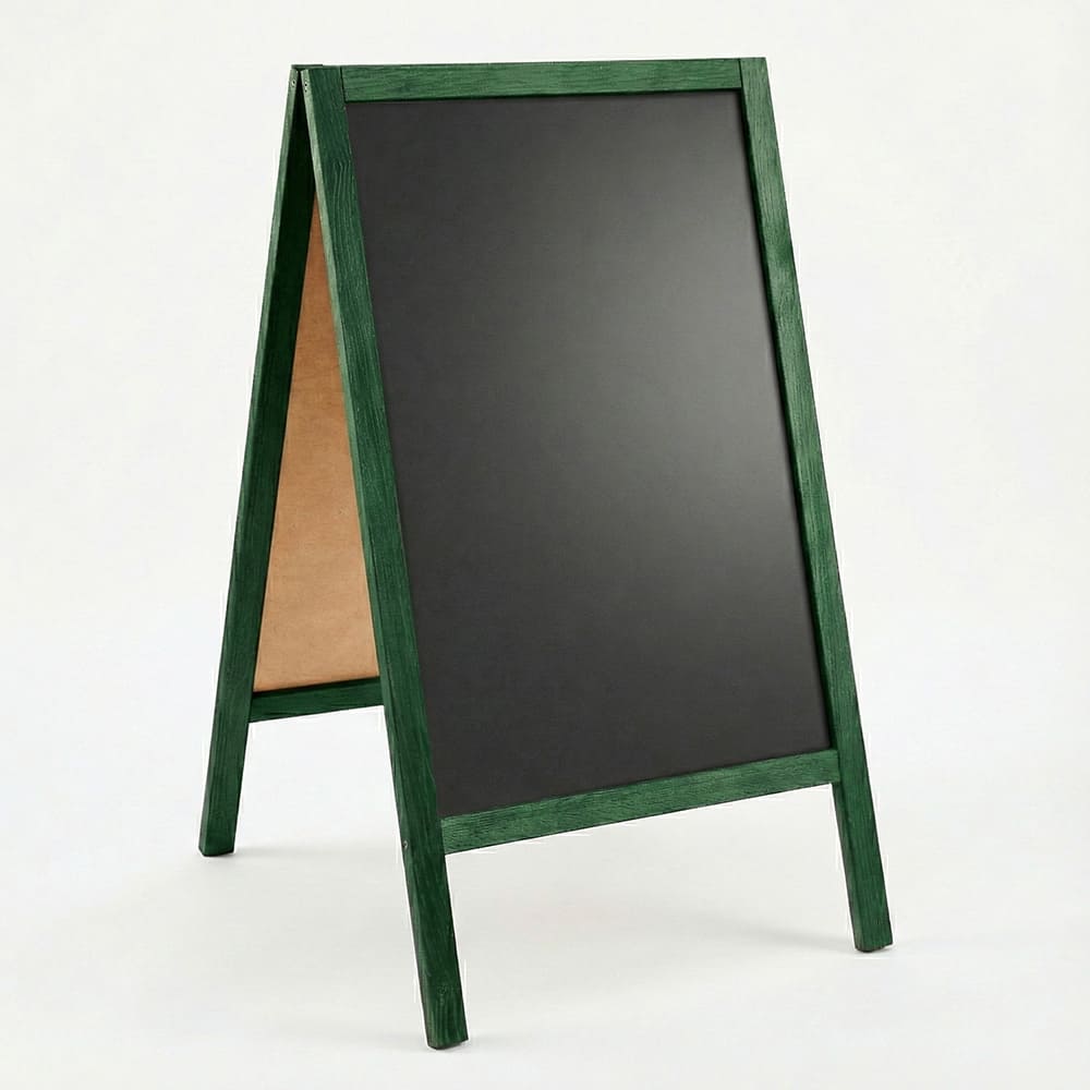 Holz Kundenstopper "ColorFrame" 90x51cm, Indoor