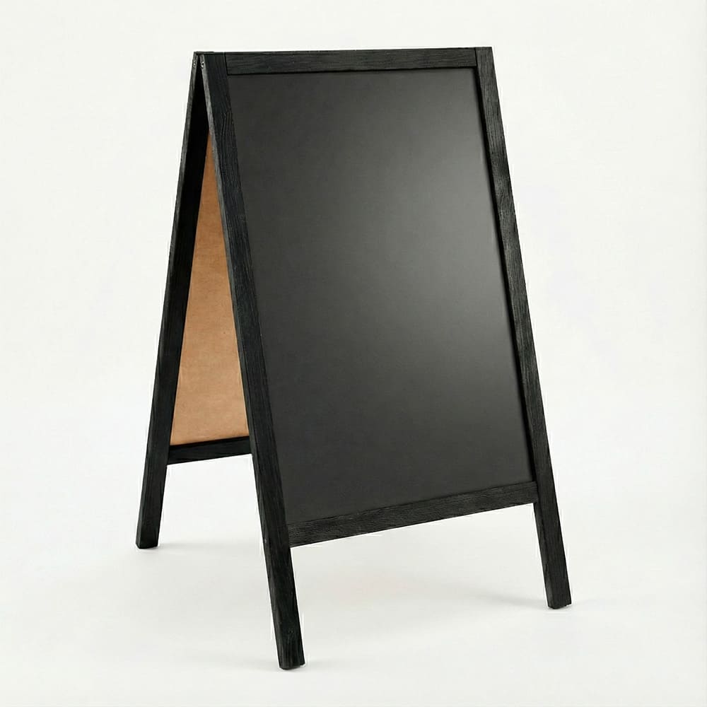 Holz Kundenstopper "ColorFrame" 90x51cm, Indoor