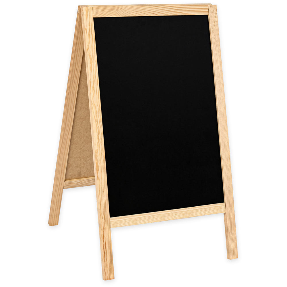 Holz Kundenstopper "ColorFrame" 90x51cm, Indoor