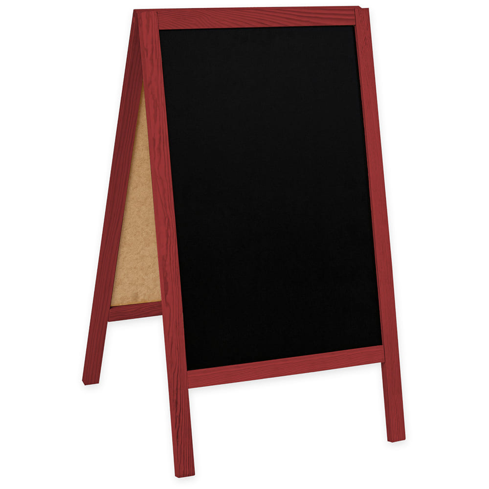 Holz Kundenstopper "ColorFrame" 90x51cm, Indoor