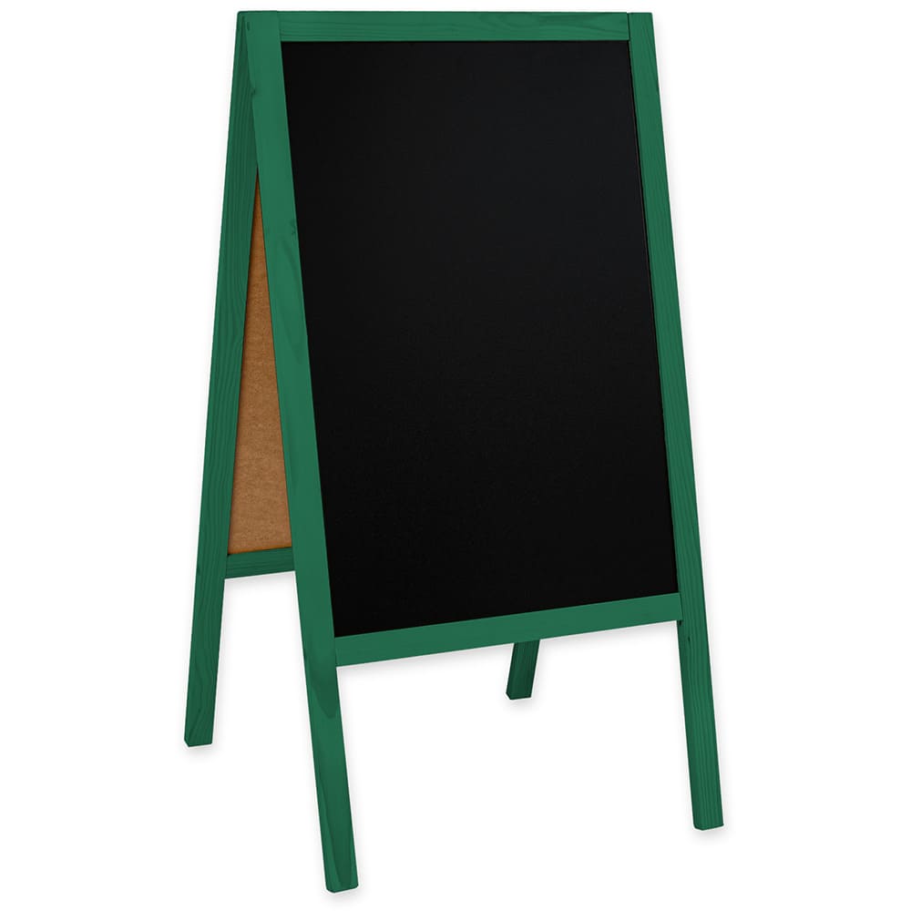 Holz Kundenstopper "ColorFrame" 118x61cm