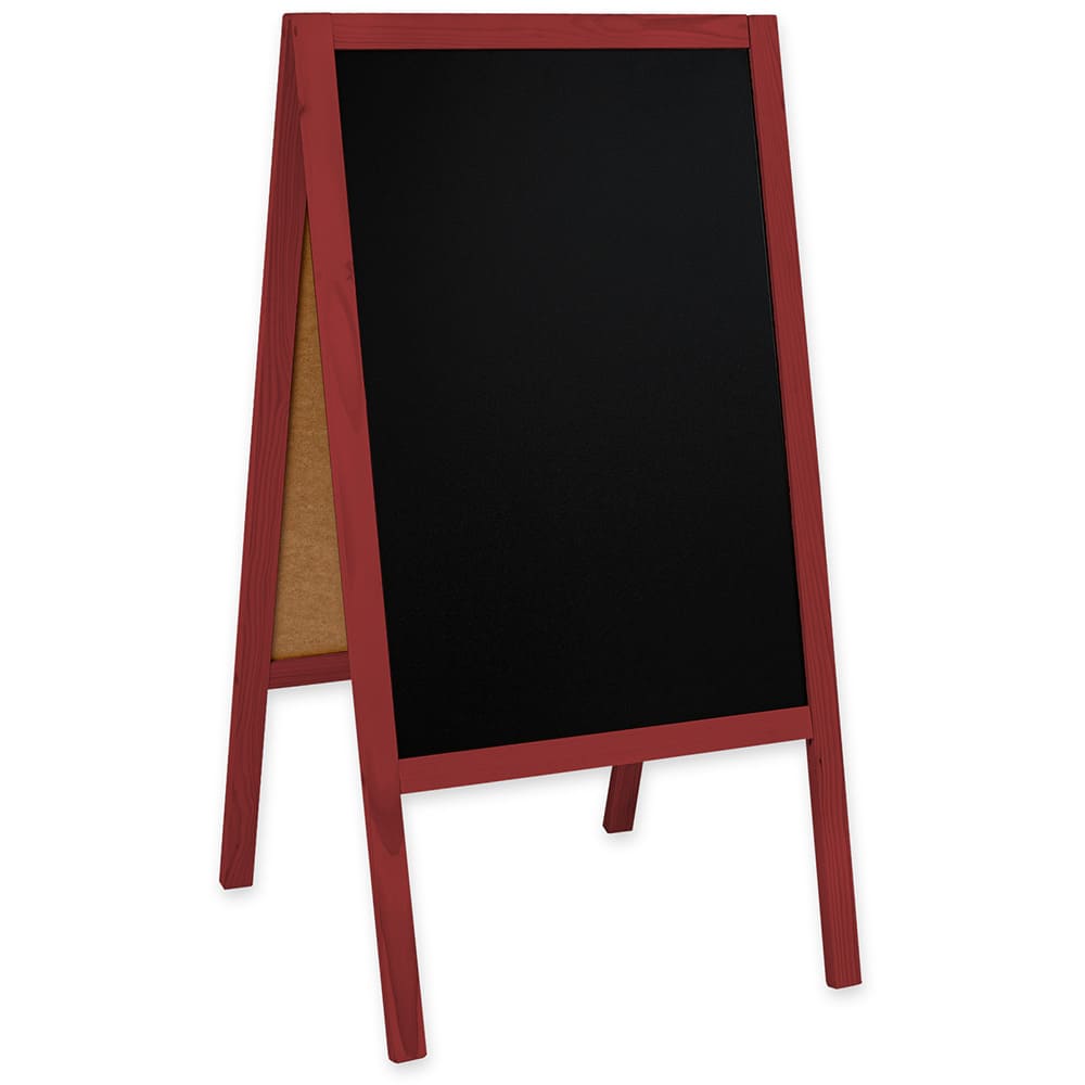 Holz Kundenstopper "ColorFrame" 118x61cm