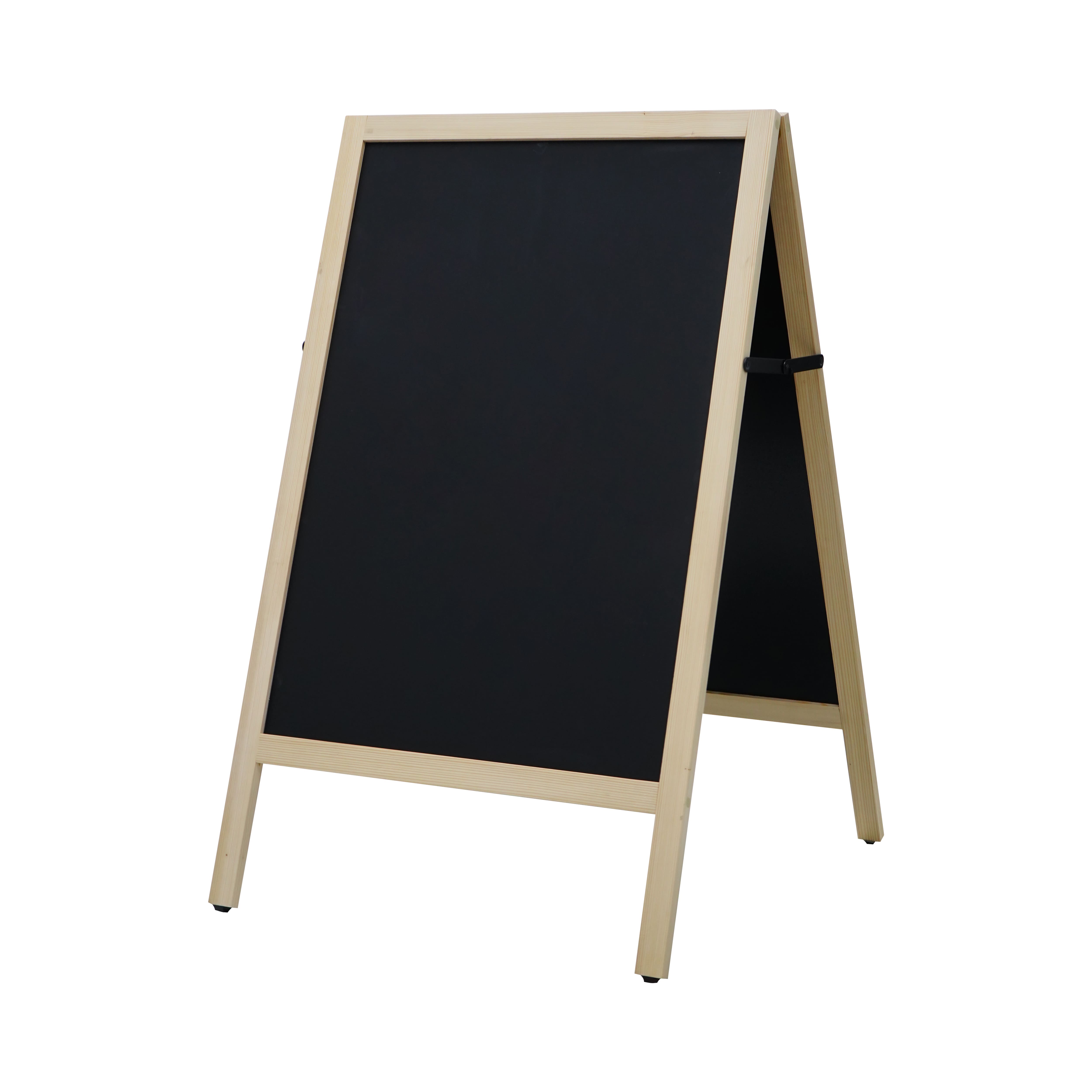 Holz Kundenstopper Outdoor, Magnetisch