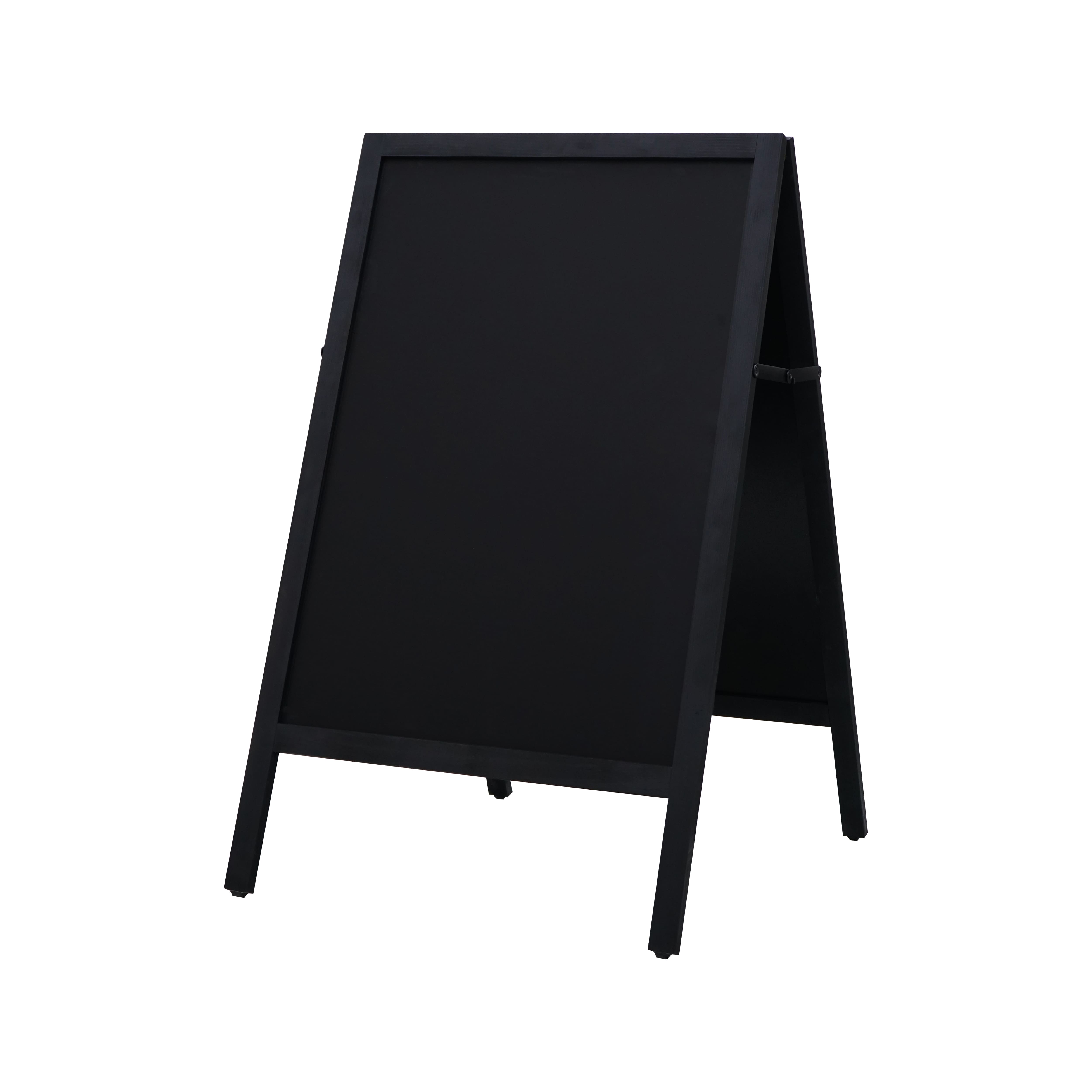 Holz Kundenstopper Outdoor, Magnetisch